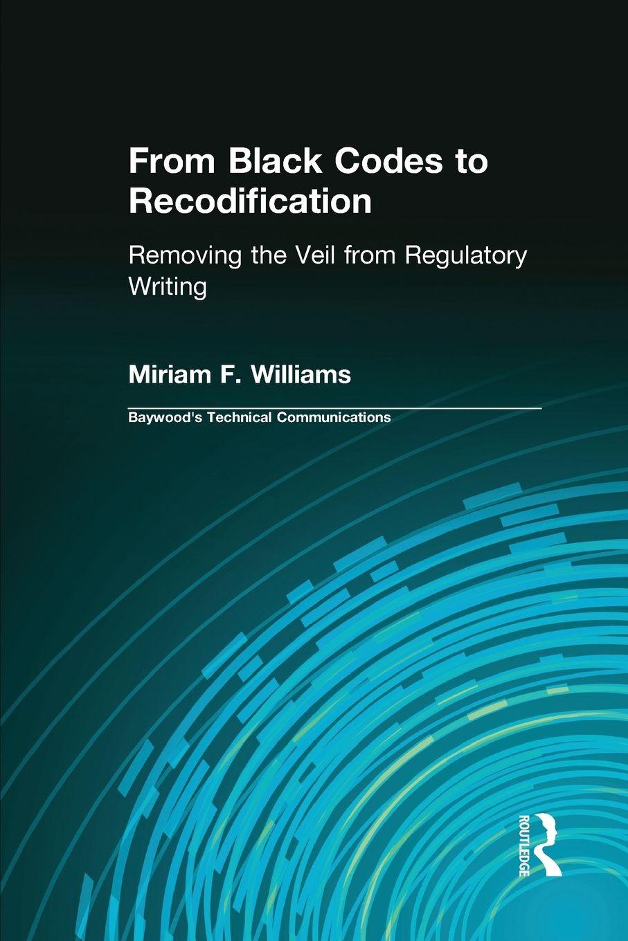 Vorderes Coverbild From Black Codes to Recodification