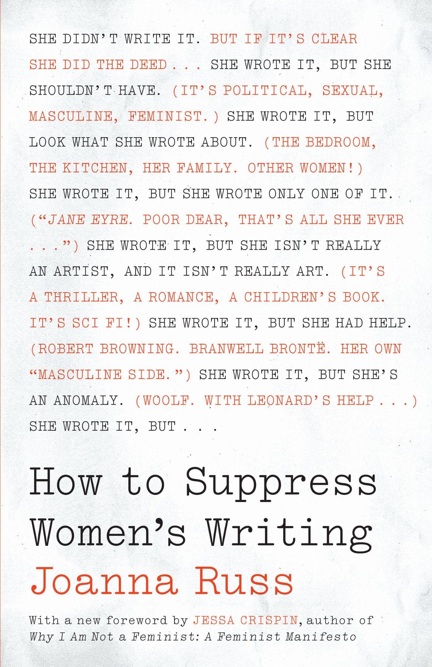 Vorderes Coverbild How to Suppress Women's Writing