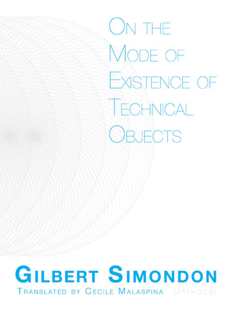 Vorderes Coverbild On the Mode of Existence of Technical Objects