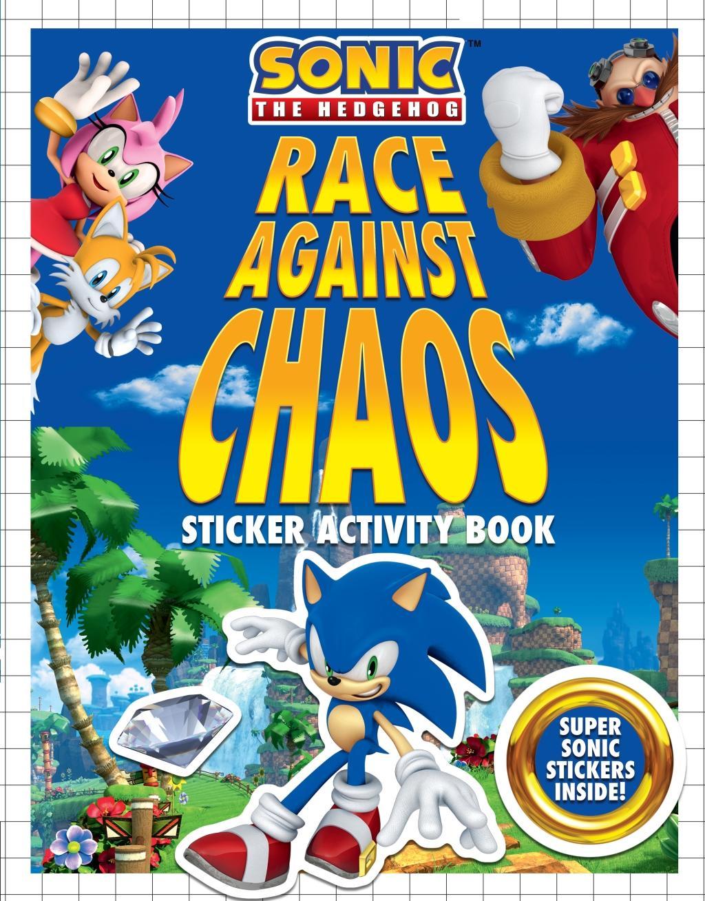 Vorderes Coverbild Race Against Chaos Sticker Activity Book