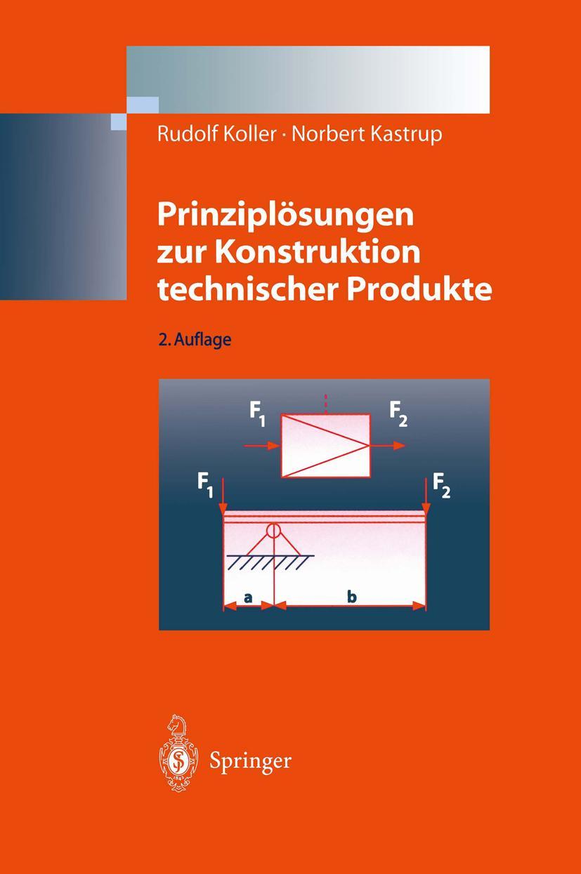 Vorderes Coverbild Prinziplösungen zur Konstruktion technischer Produkte