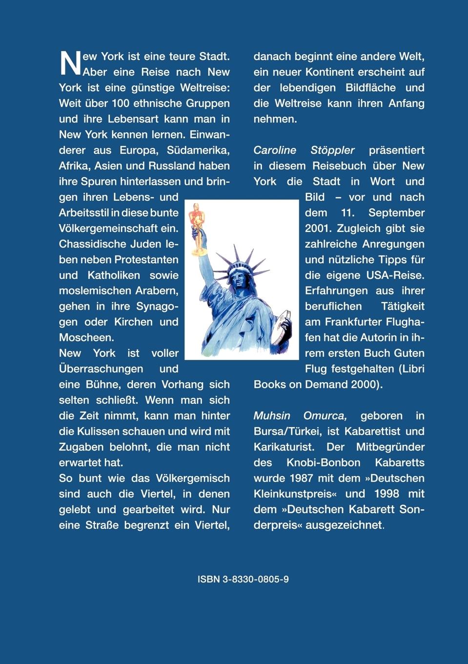 Rückseitencover New New York