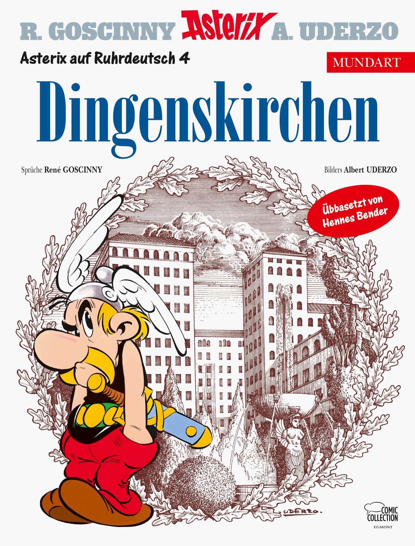 Vorderes Coverbild Asterix Mundart Ruhrdeutsch IV