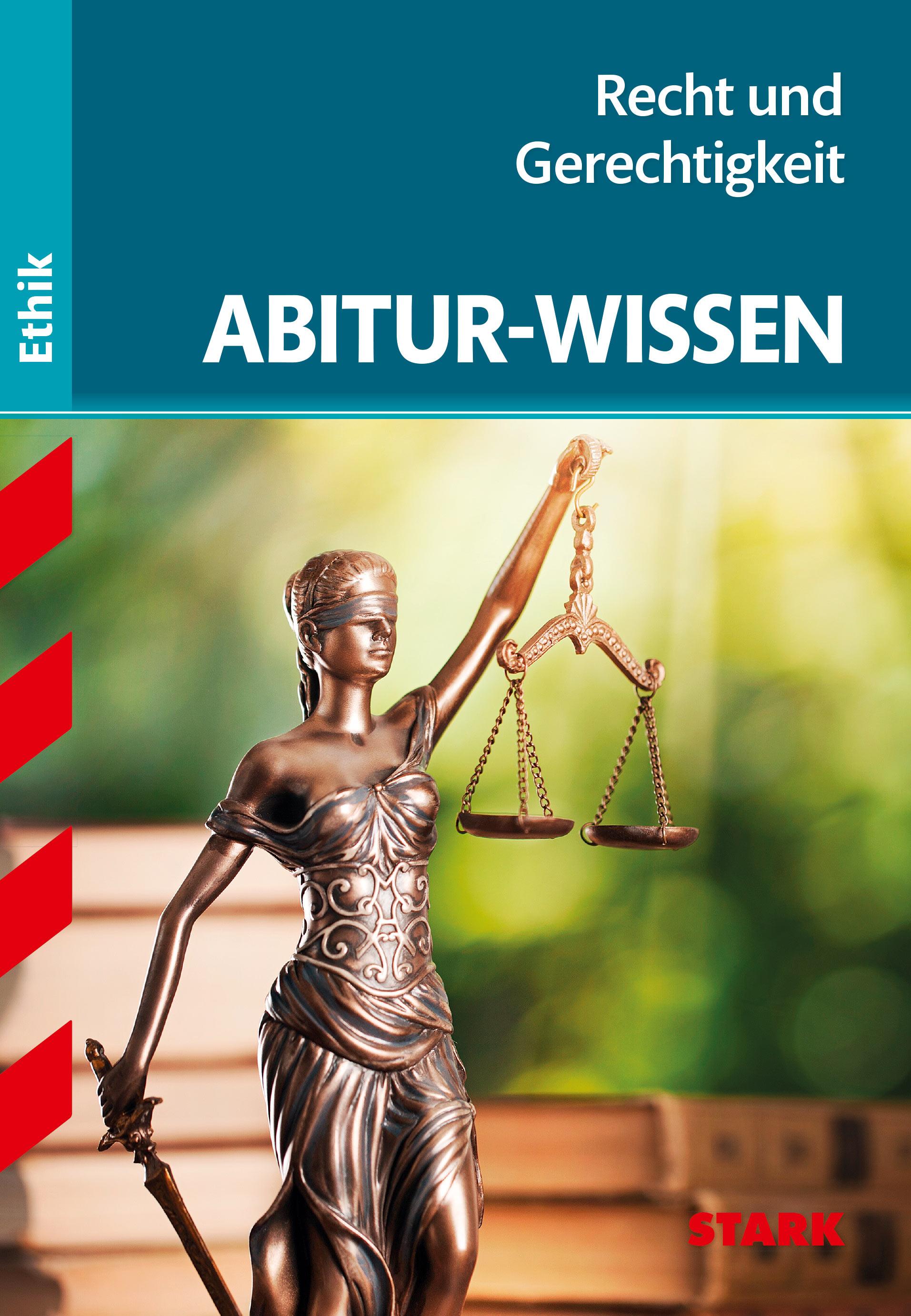 Vorderes Coverbild STARK Abitur-Wissen Ethik - Recht und Gerechtigkeit