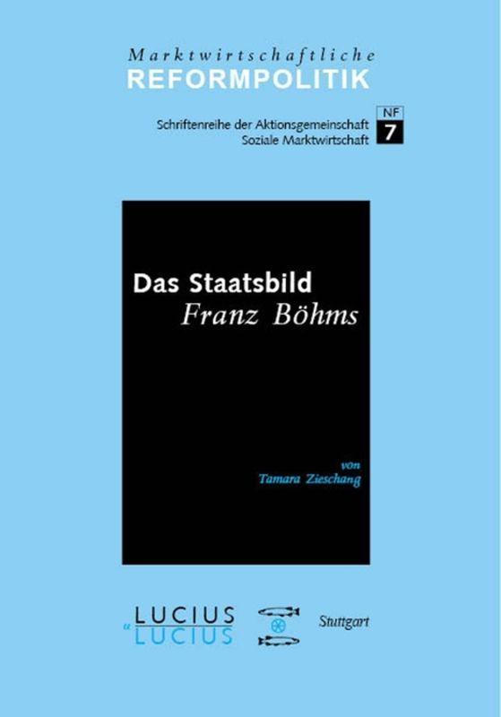 Vorderes Coverbild Das Staatsbild Franz Böhms