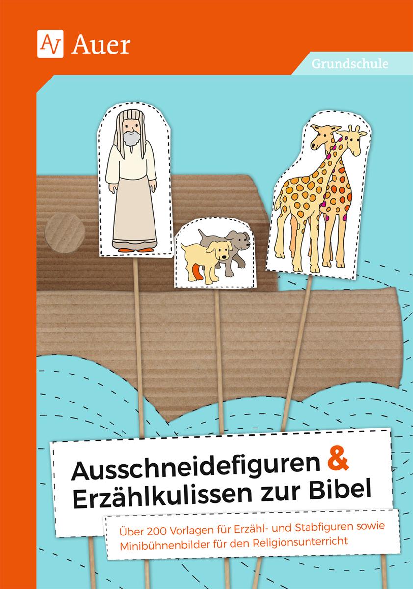 Vorderes Coverbild Ausschneidefiguren & Erzählkulissen zur Bibel