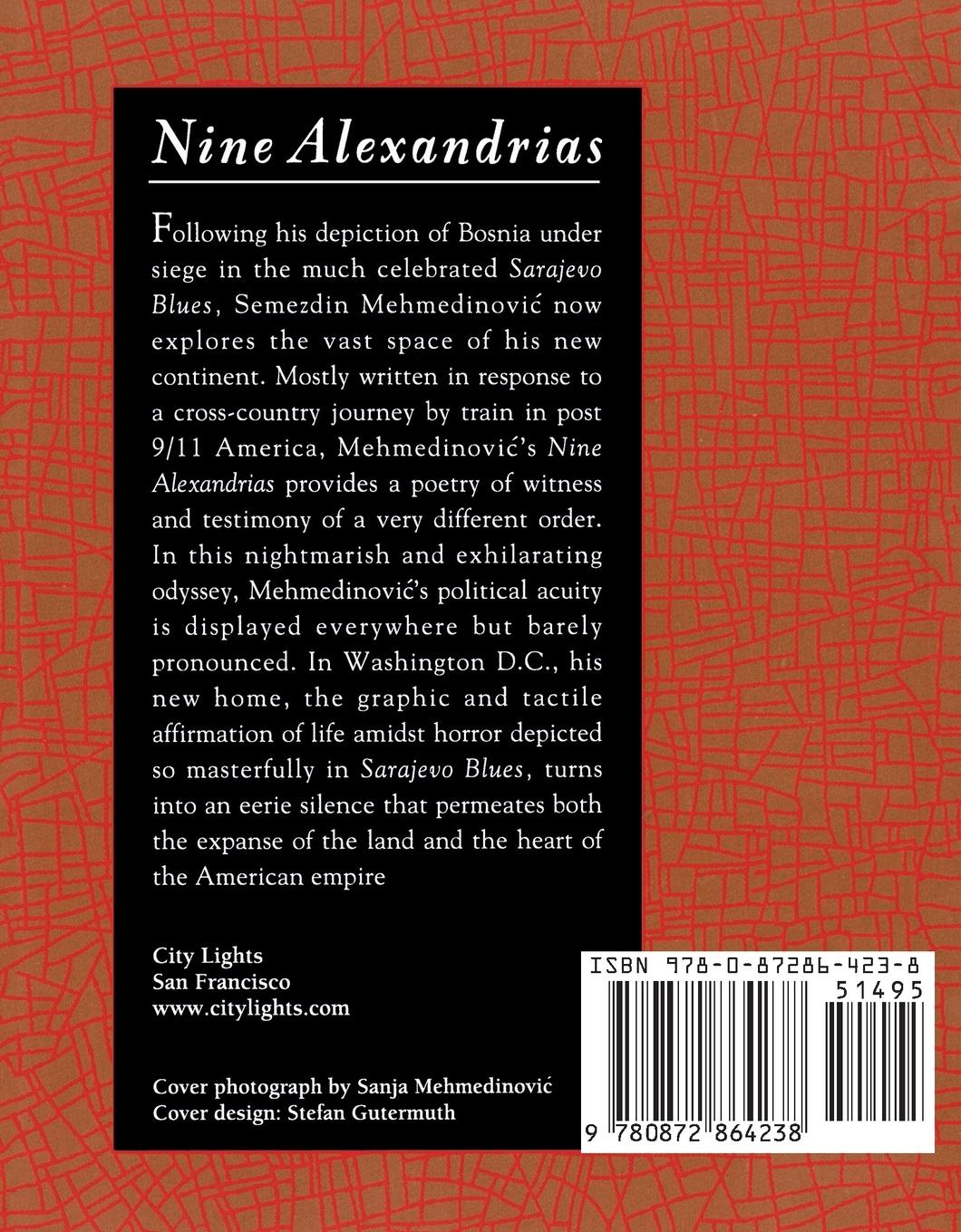 Rückseitencover Nine Alexandrias