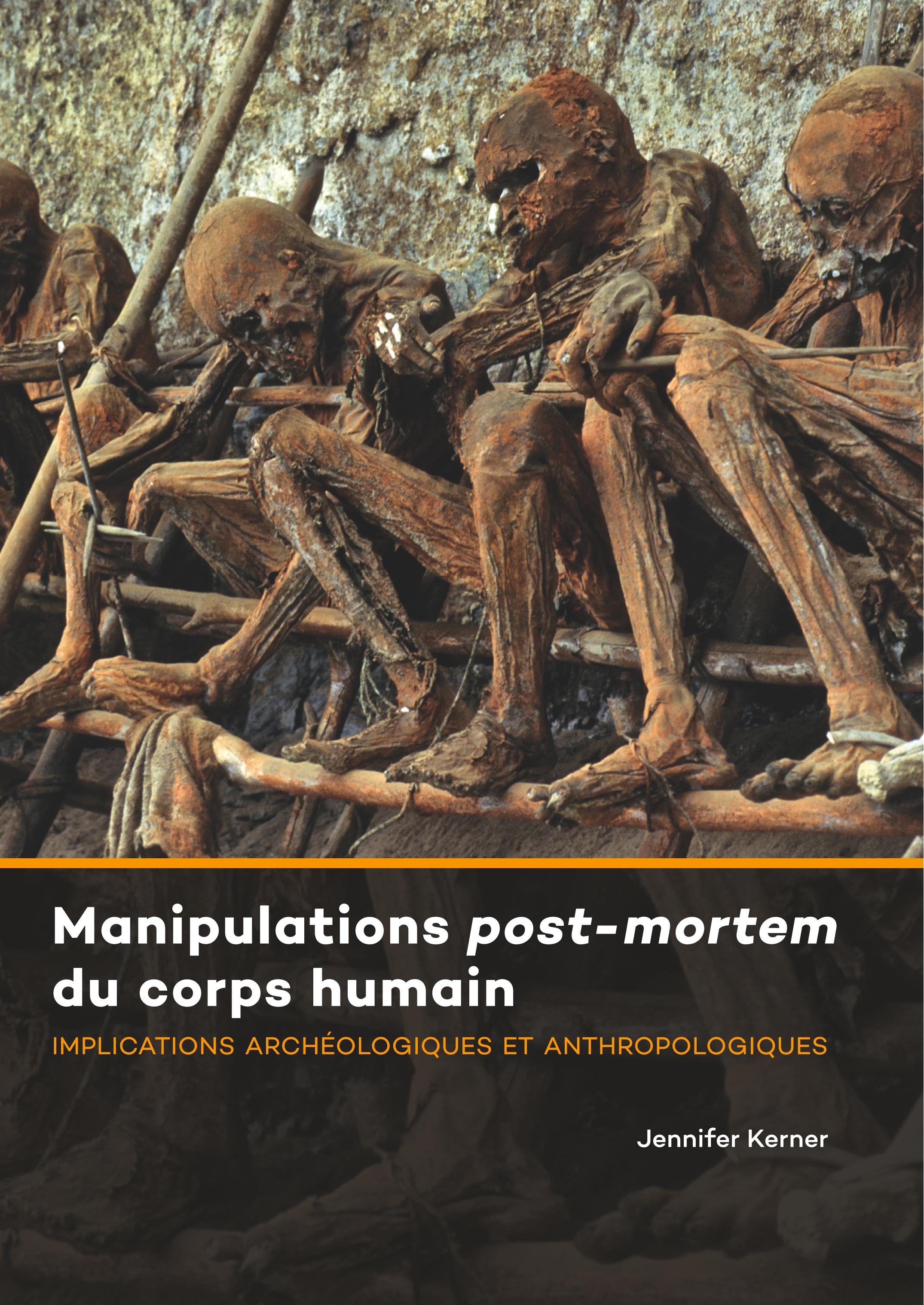 Vorderes Coverbild Manipulations post-mortem du corps humain
