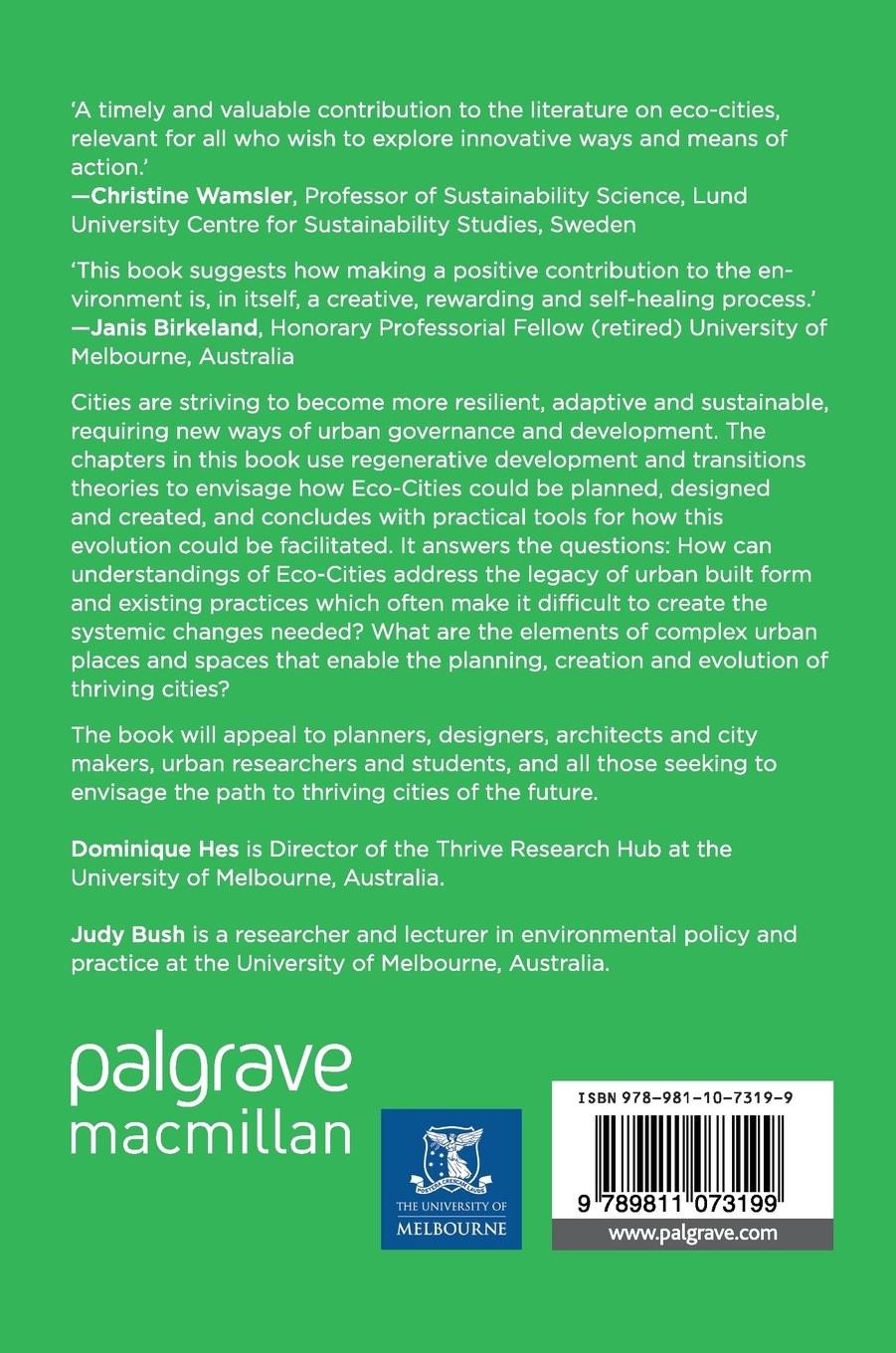 Rückseitencover Enabling Eco-Cities