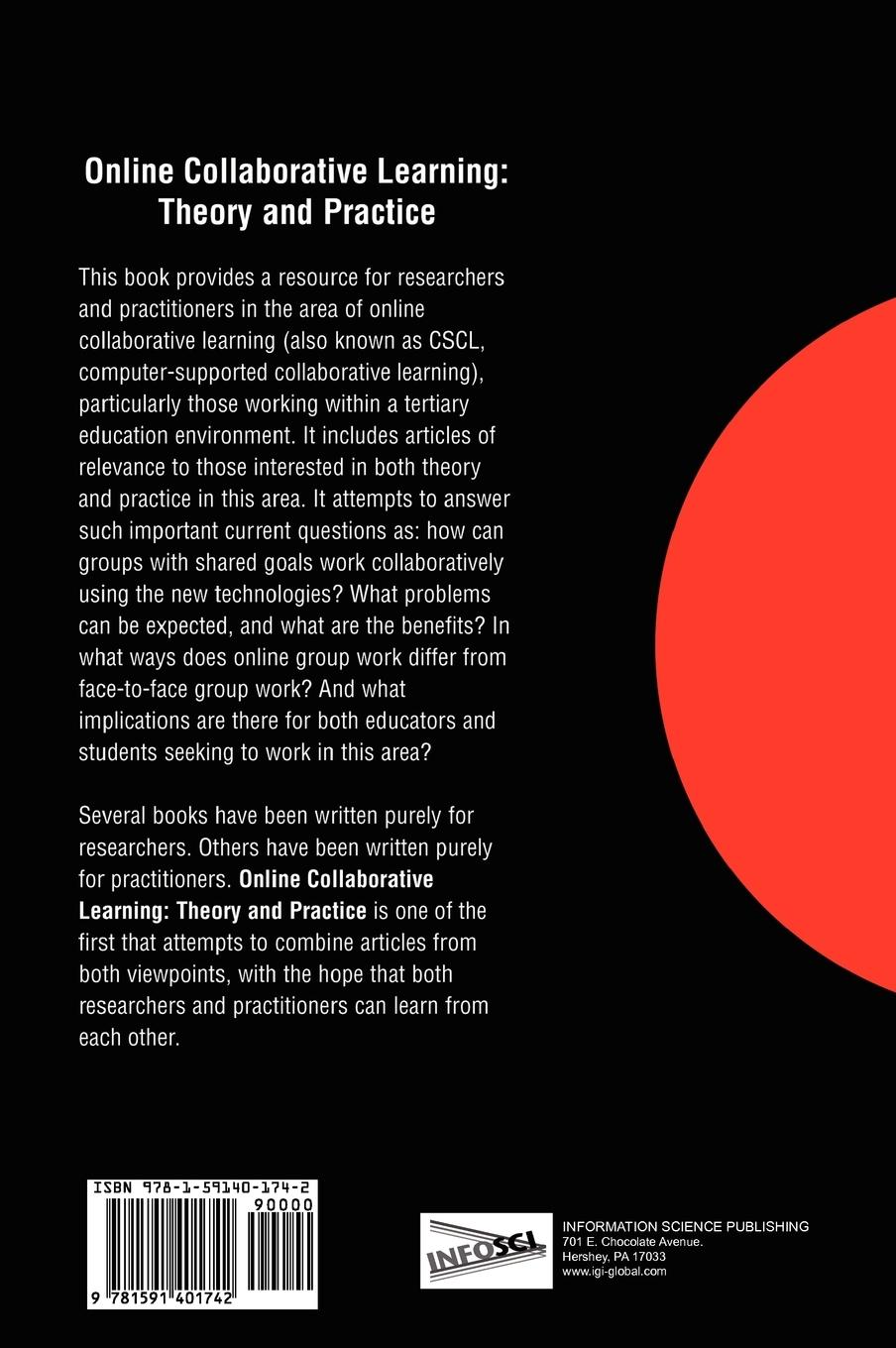 Rückseitencover Online Collaborative Learning