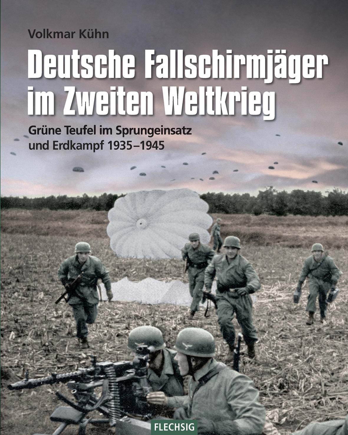 Vorderes Coverbild Deutsche Fallschirmjäger im Zweiten Weltkrieg