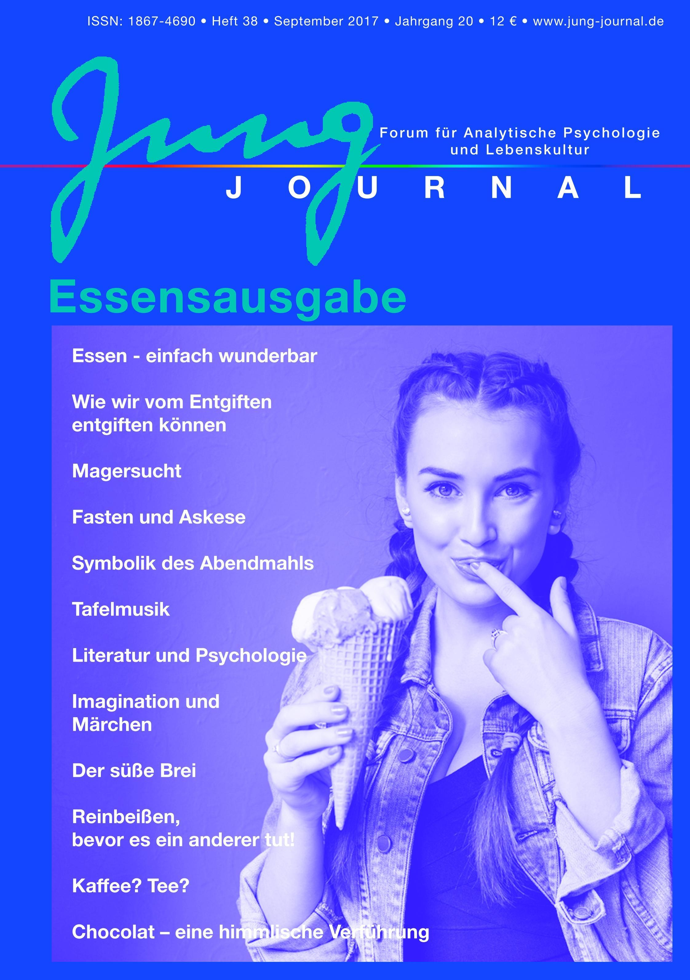 Vorderes Coverbild Jung Journal 38: Essensausgabe