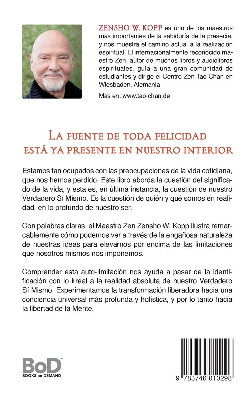 Rückseitencover El despertar al Verdadero Sí Mismo