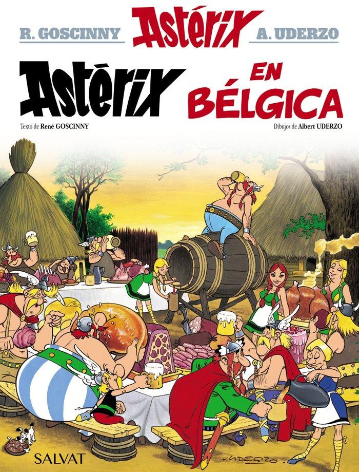 Vorderes Coverbild Astérix en Bélgica