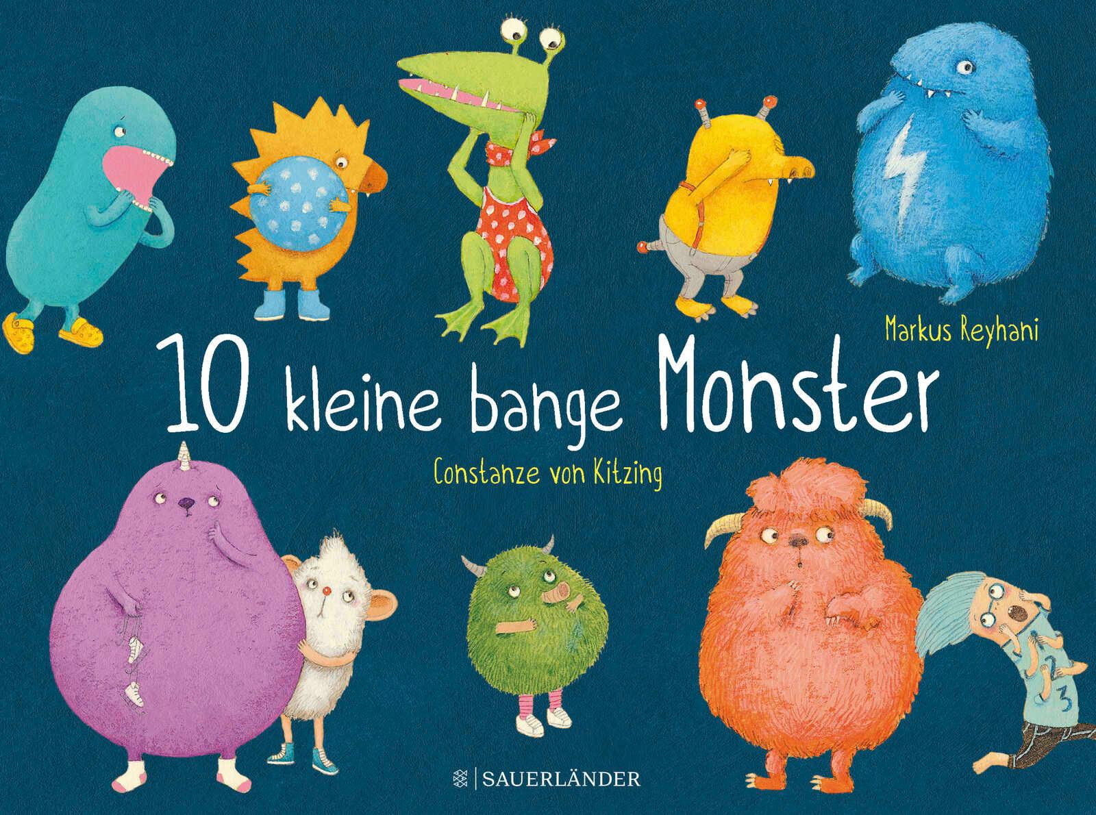 Vorderes Coverbild 10 kleine bange Monster