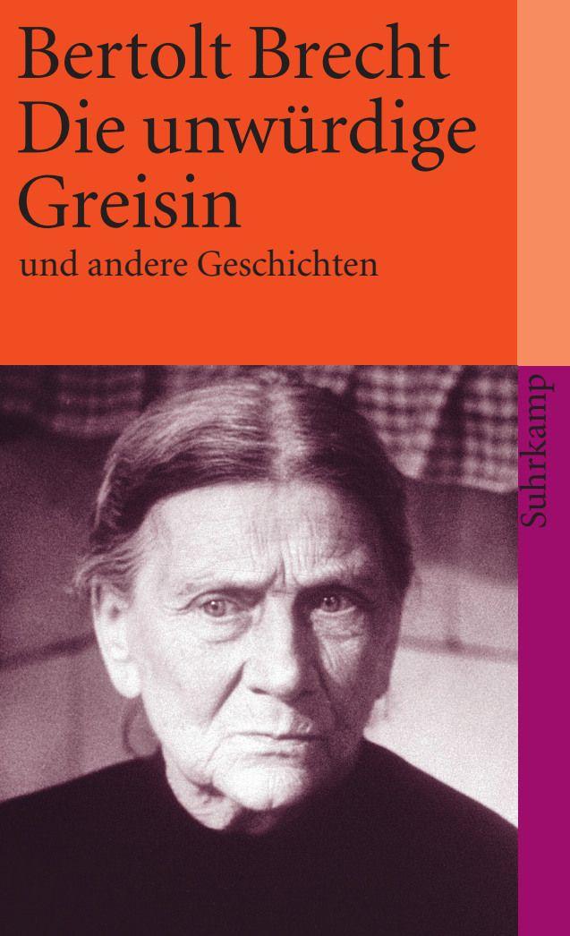 Vorderes Coverbild Die unwürdige Greisin und andere Geschichten