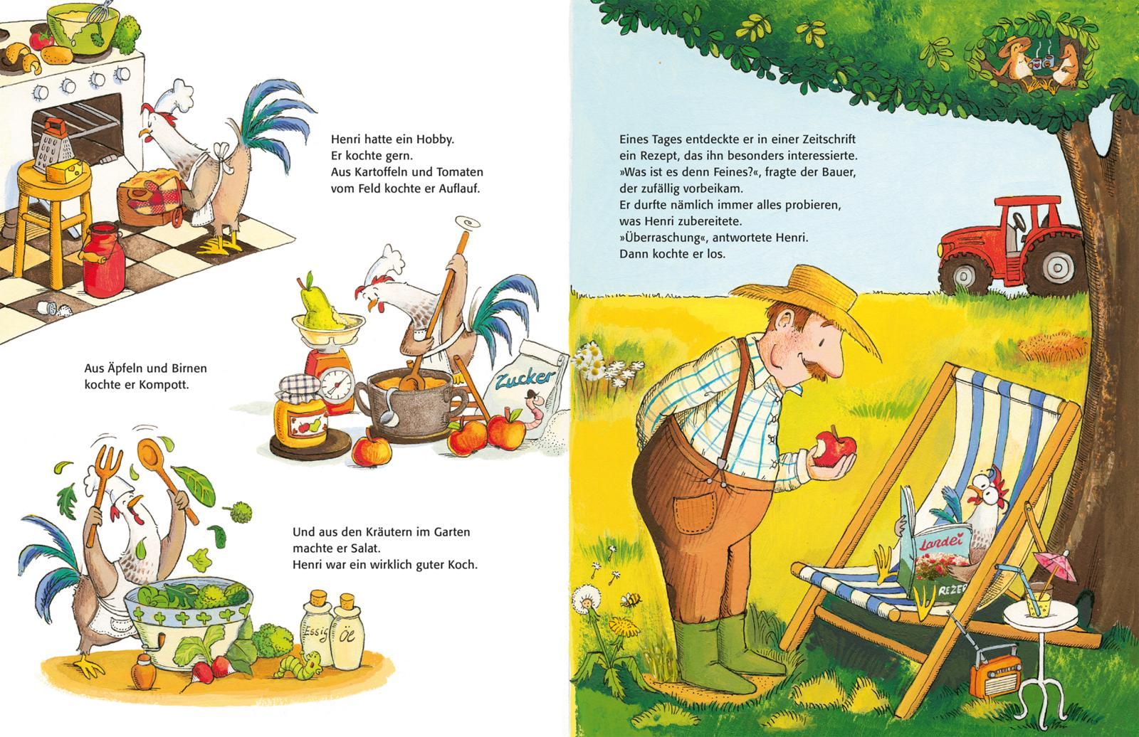 Beispielinhalt (Bild) Henri und Henriette: Wie Henri Henriette fand