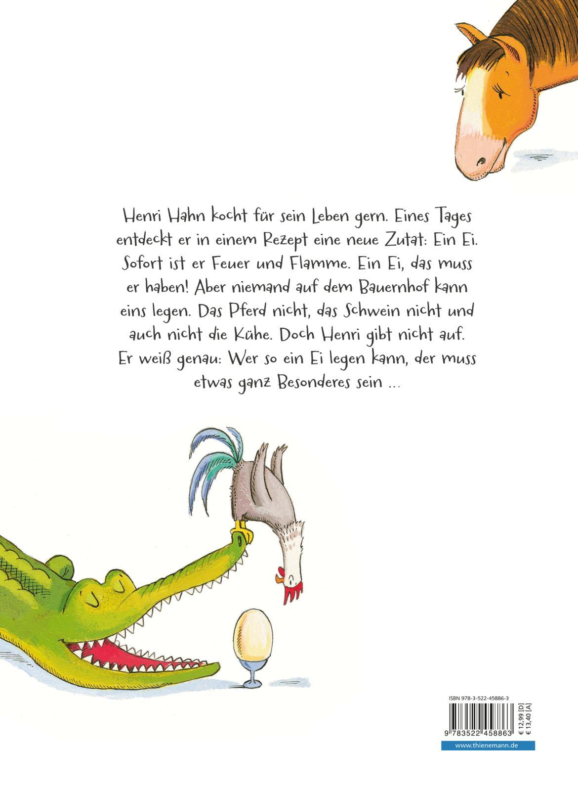 Rückseitencover Henri und Henriette: Wie Henri Henriette fand