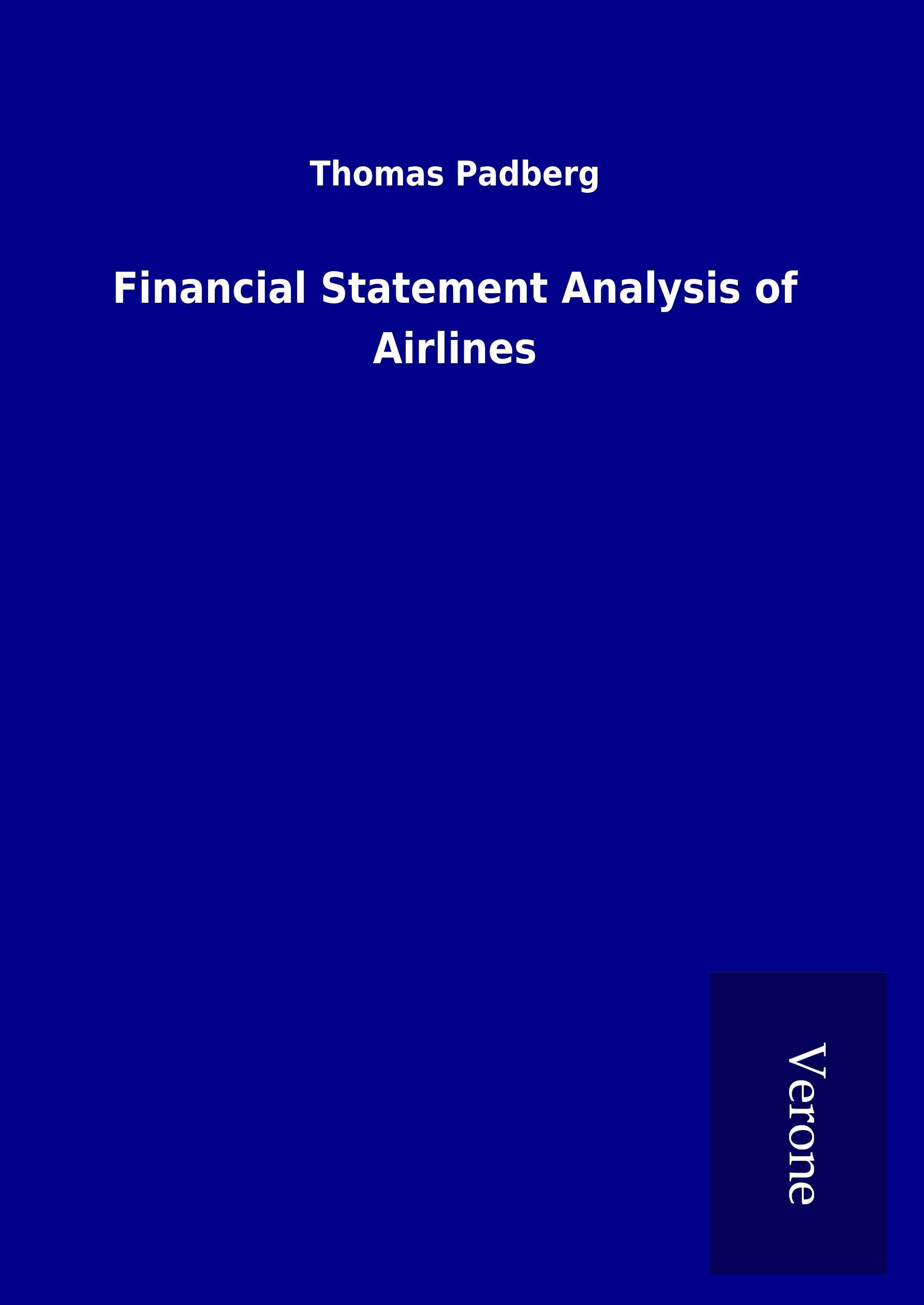 Vorderes Coverbild Financial Statement Analysis of Airlines