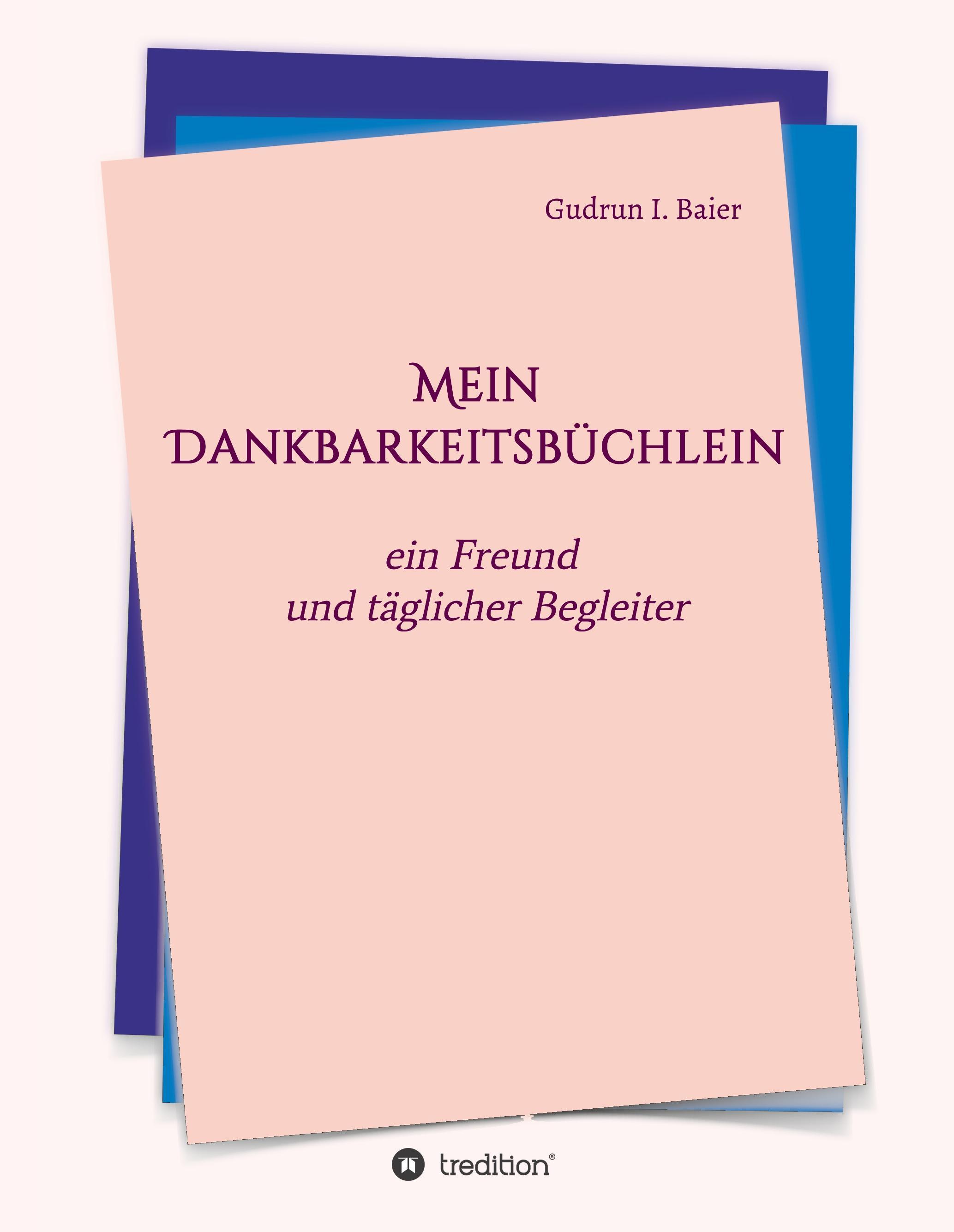 Vorderes Coverbild Mein Dankbarkeitsbüchlein