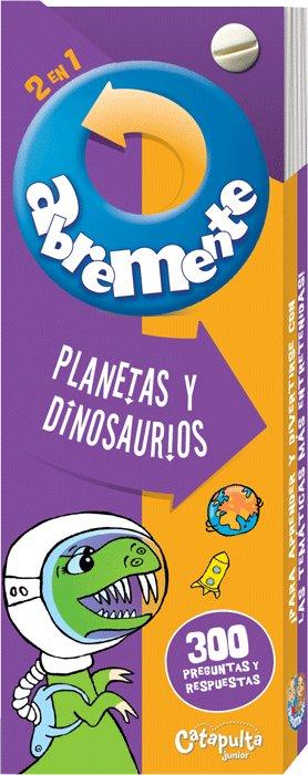 Vorderes Coverbild Planetas Y Dinosaurios / Planets and Dinosaurs