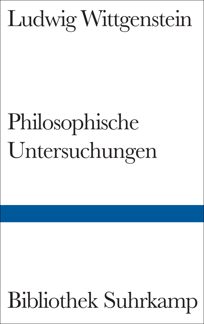 Vorderes Coverbild Philosophische Untersuchungen