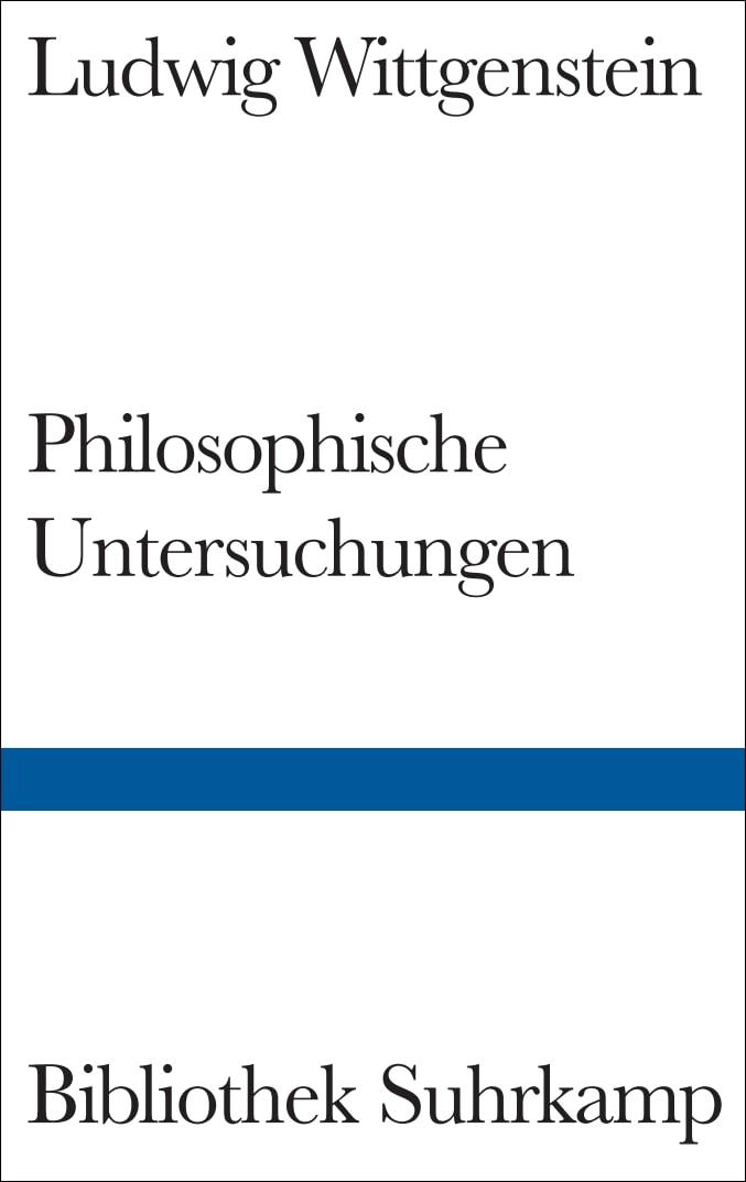 Vorderes Coverbild Philosophische Untersuchungen
