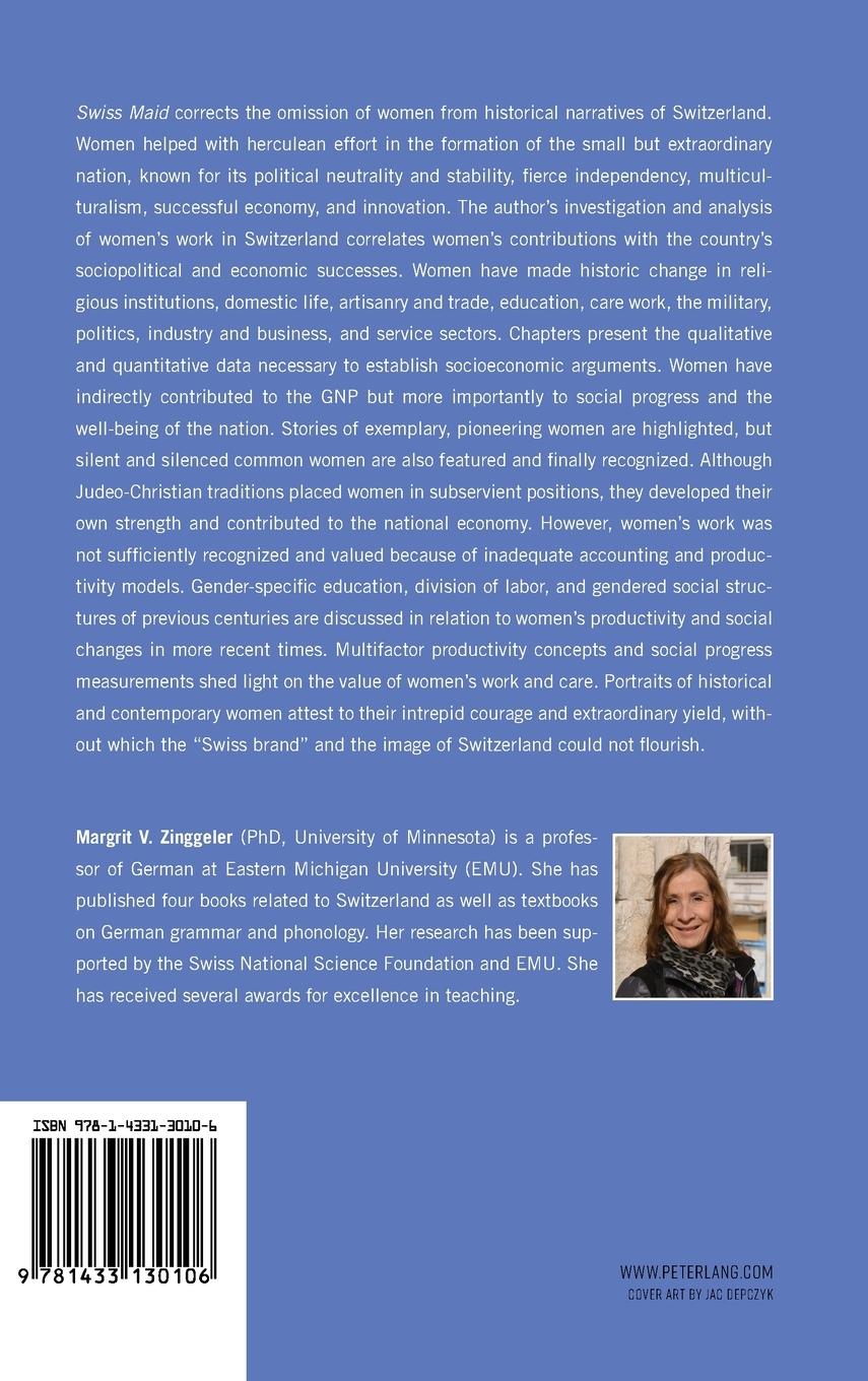 Rückseitencover Swiss Maid