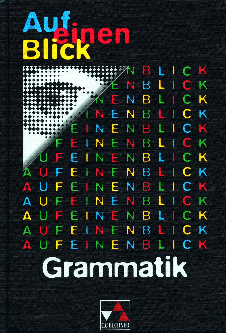 Vorderes Coverbild Auf einen Blick: Grammatik. Neu. RSR