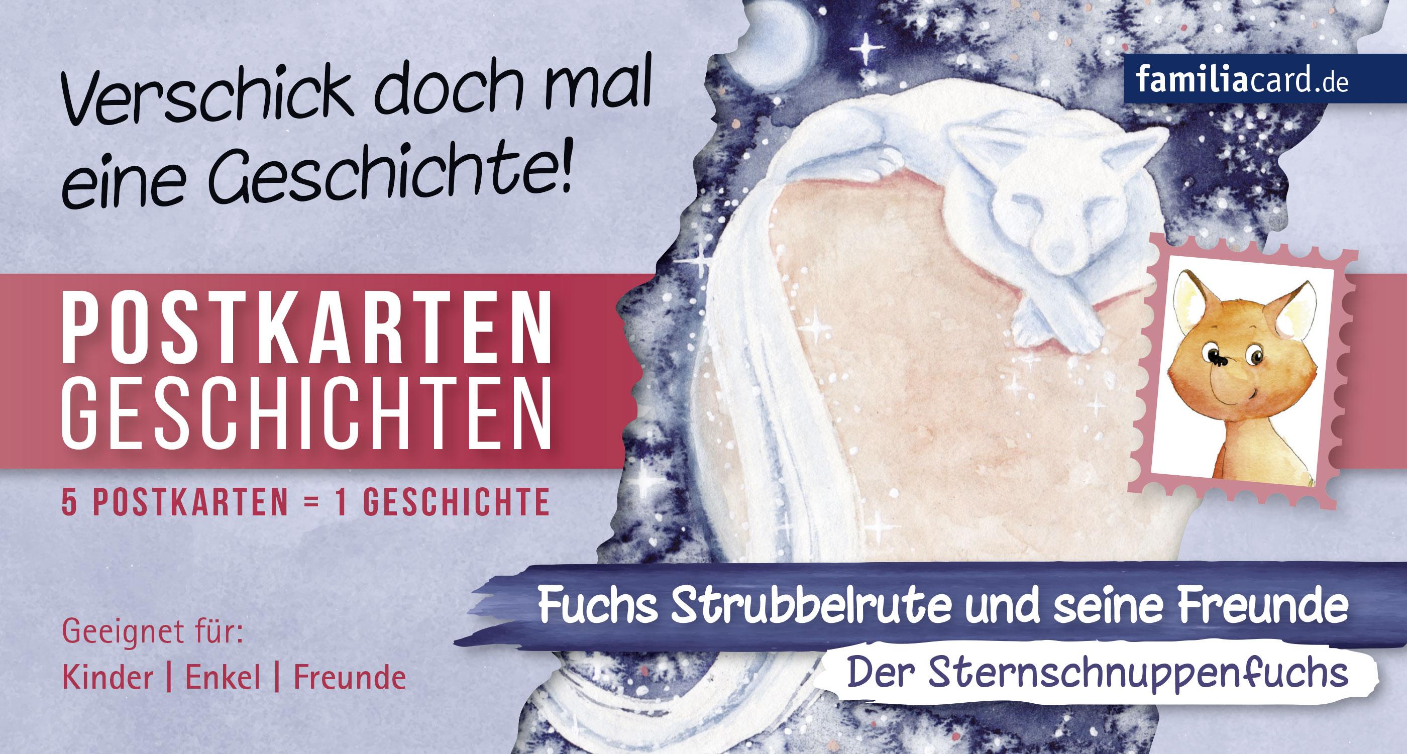 Vorderes Coverbild Fuchs Strubbelrute und seine Freunde  02 - Der Sternschnuppenfuchs
