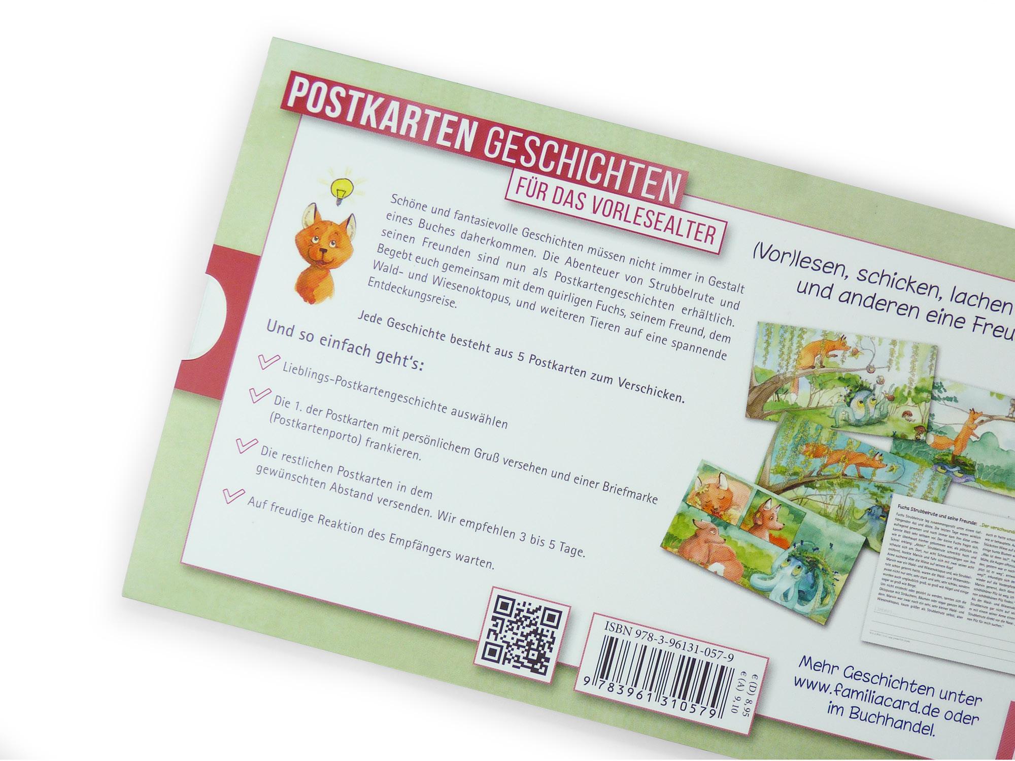 Rückseitencover Fuchs Strubbelrute und seine Freunde 01 - Der verschwundene Pilz