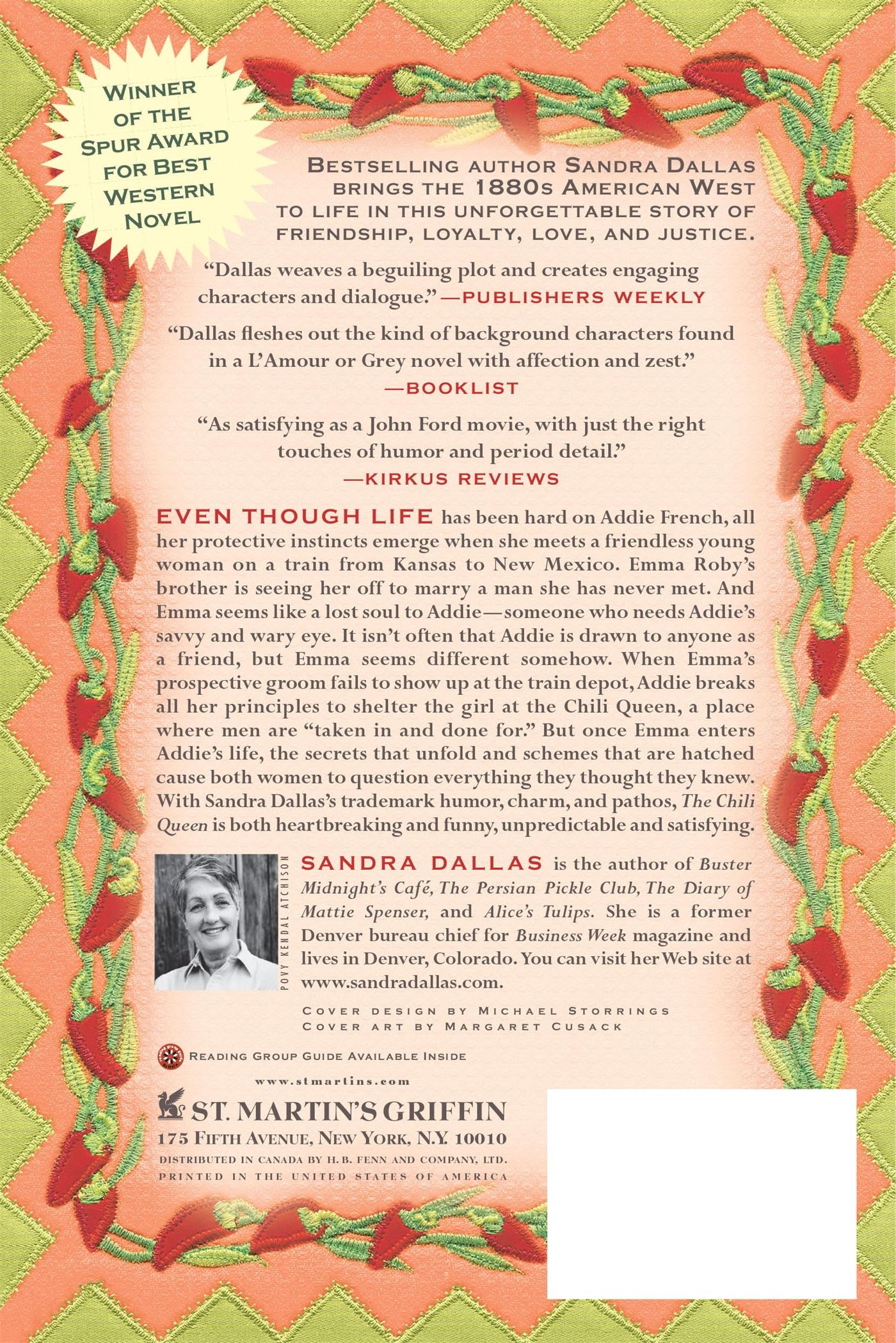 Rückseitencover The Chili Queen