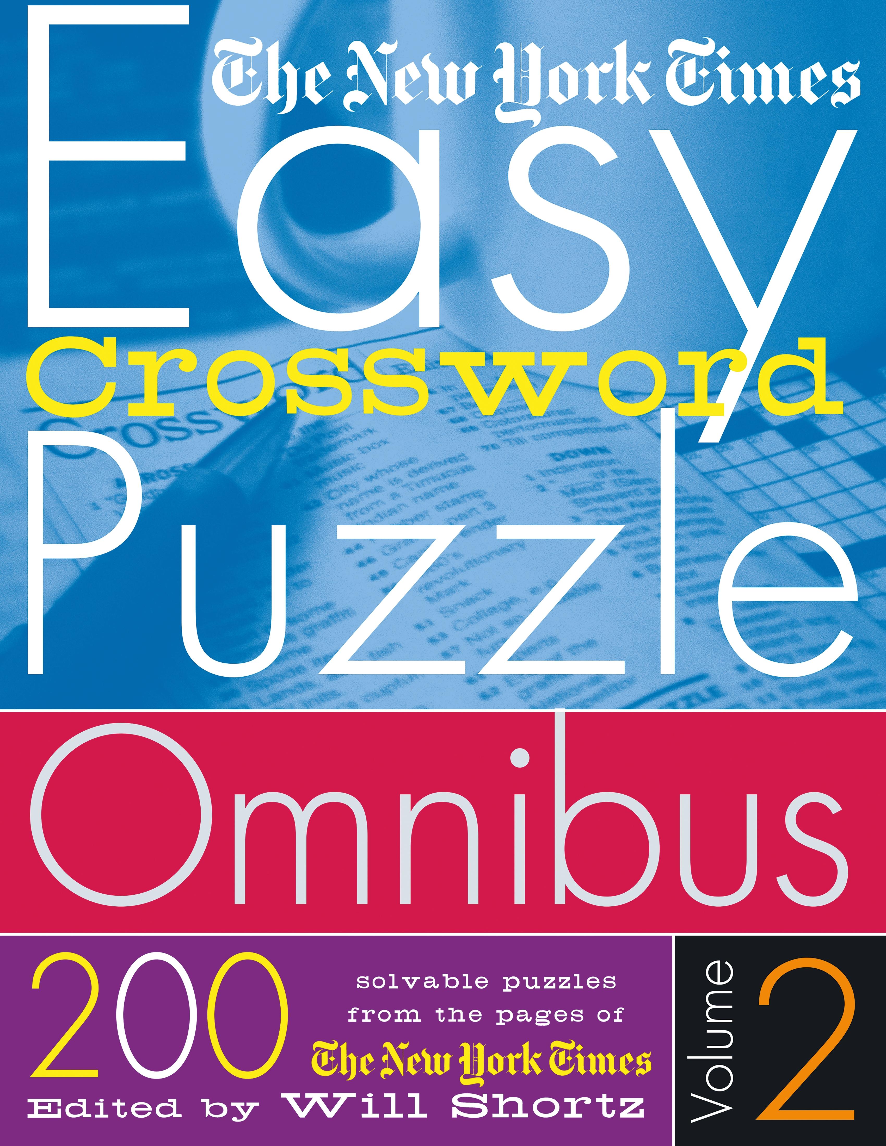 Vorderes Coverbild The New York Times Easy Crossword Puzzle Omnibus Volume 2