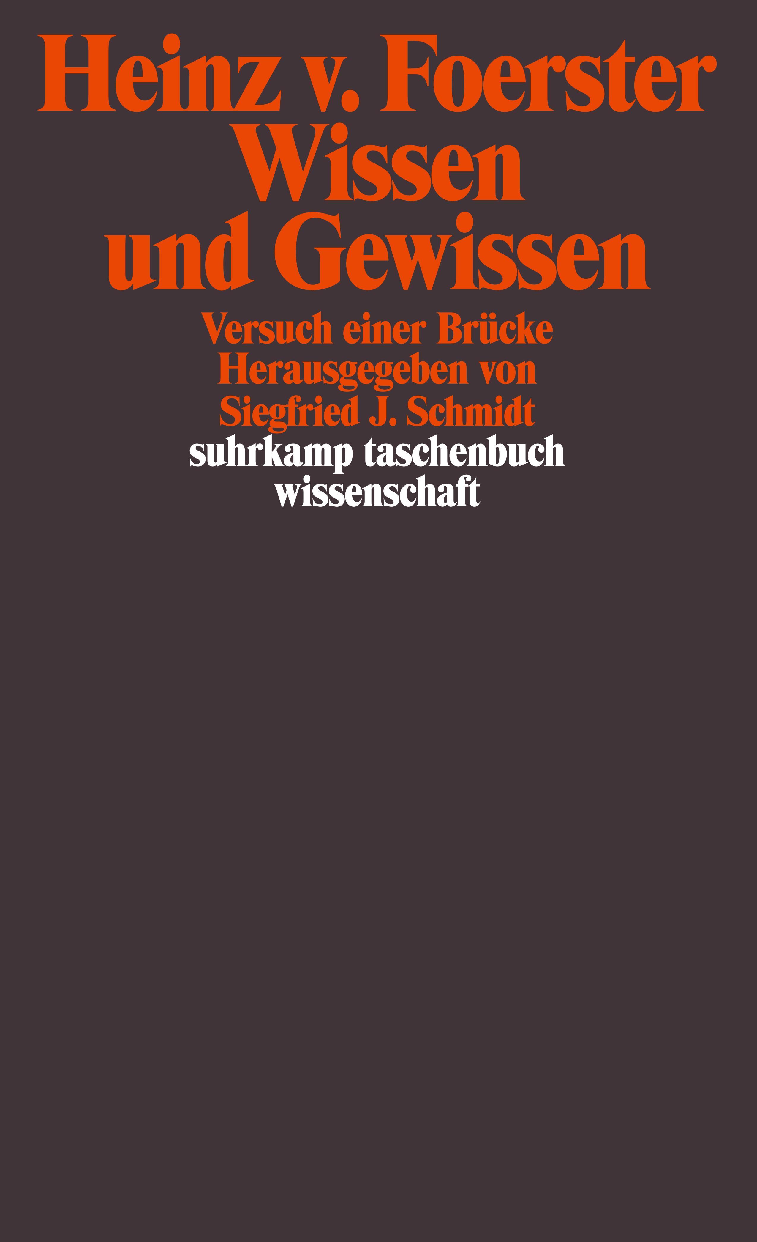 Vorderes Coverbild Wissen und Gewissen