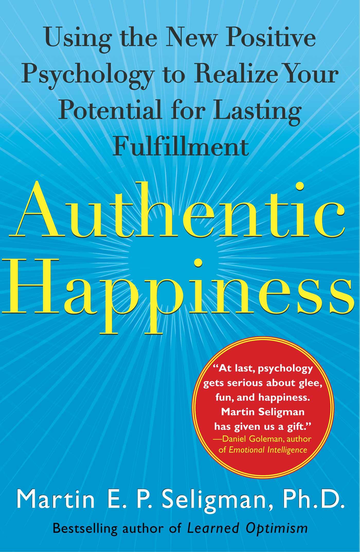 Vorderes Coverbild Authentic Happiness