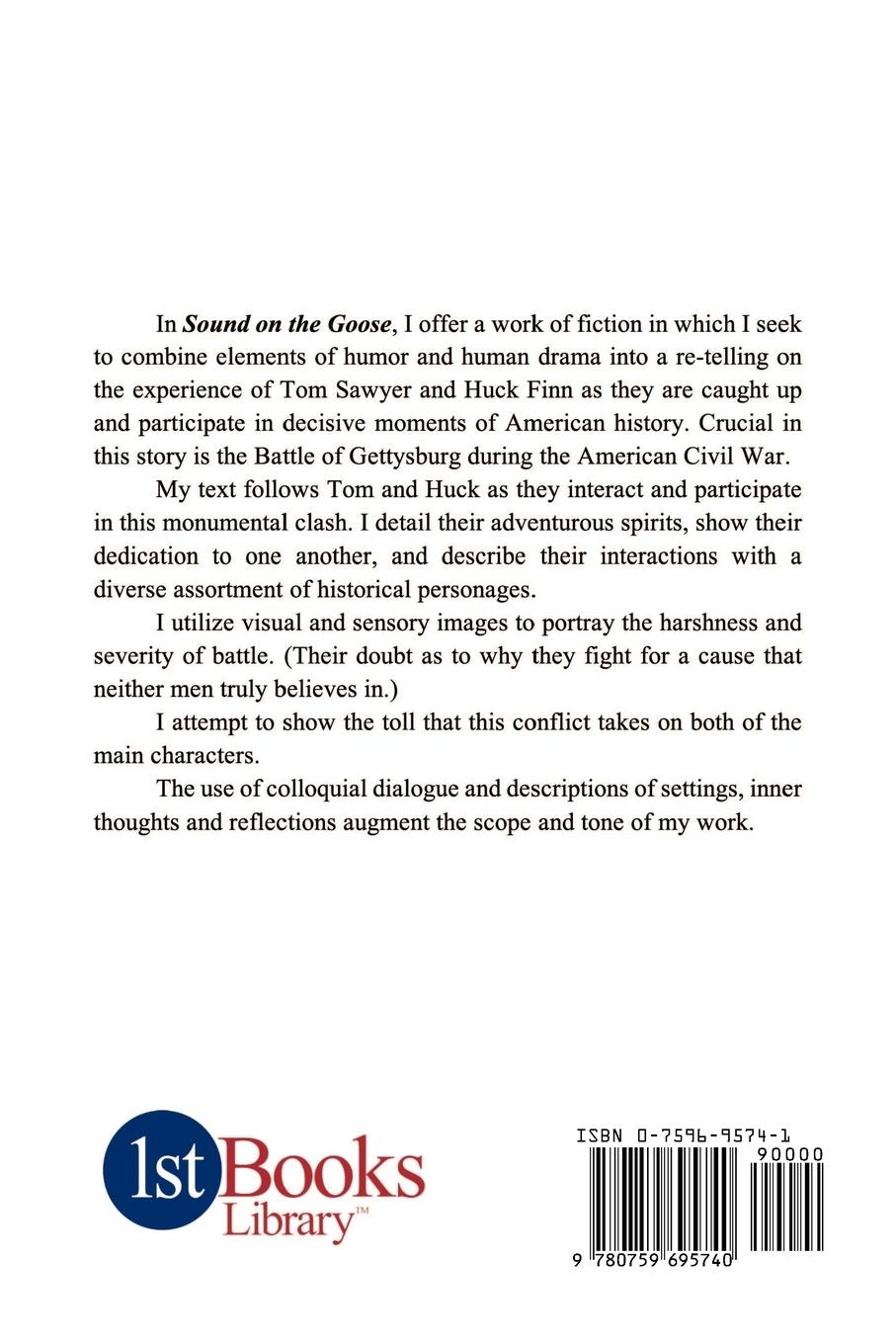 Rückseitencover Sound on the Goose