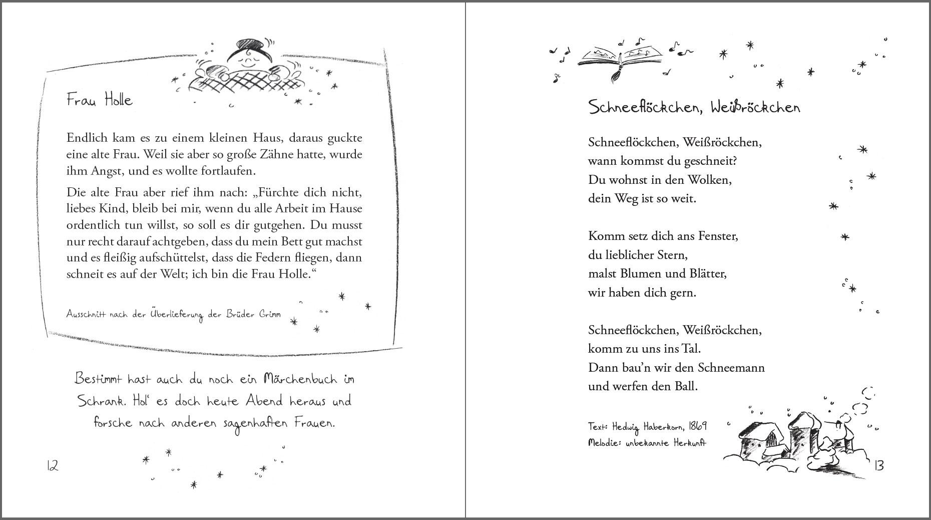 Beispielinhalt (Bild) Schwanger im Advent - Ein Adventskalender für alle werdenden Mütter