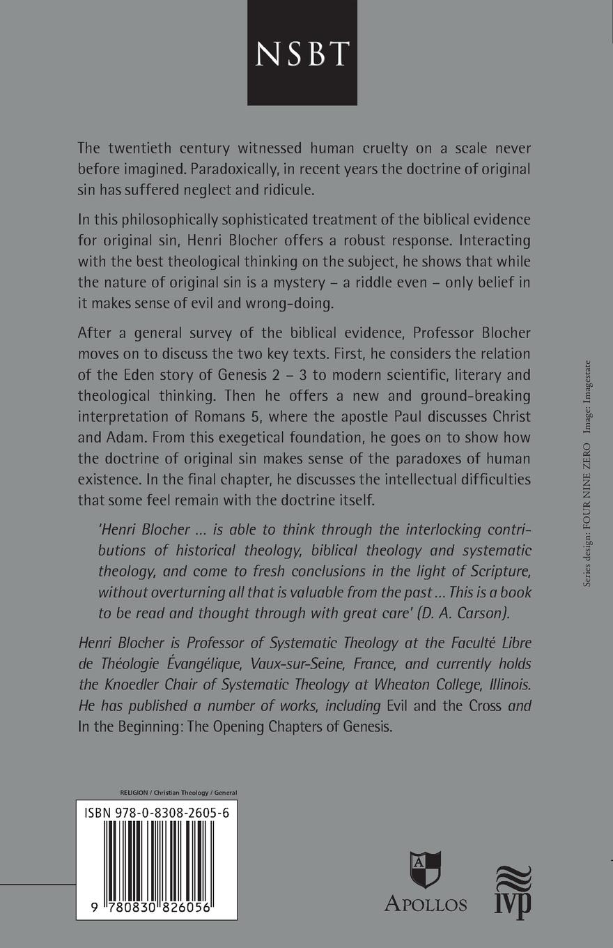 Rückseitencover Original Sin