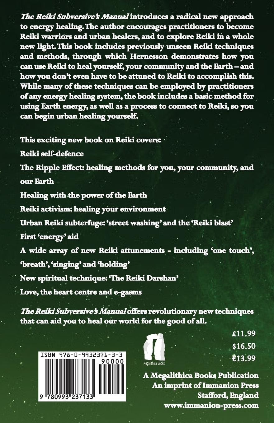 Rückseitencover The Reiki Subversive's Manual