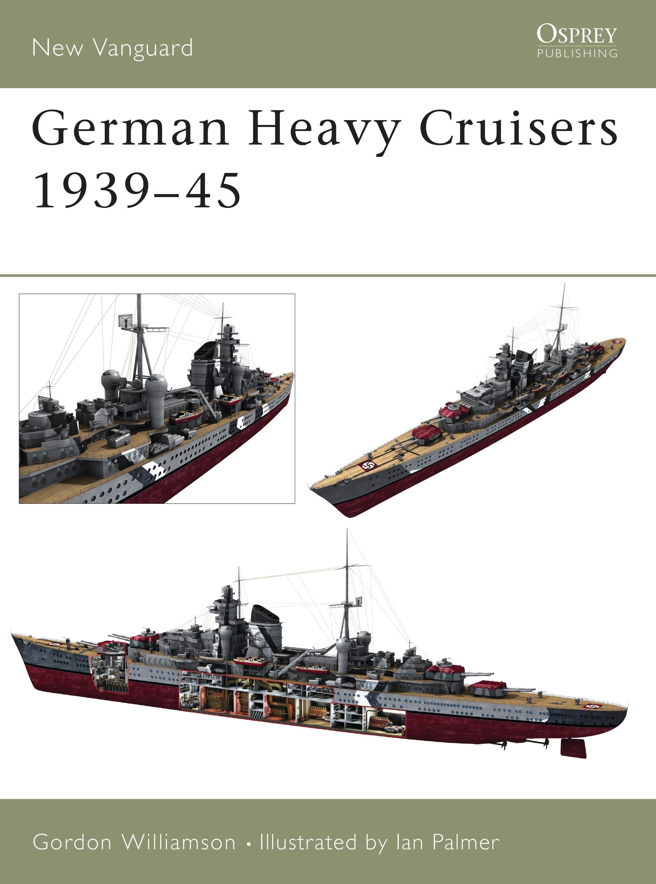 Vorderes Coverbild German Heavy Cruisers 1939-45