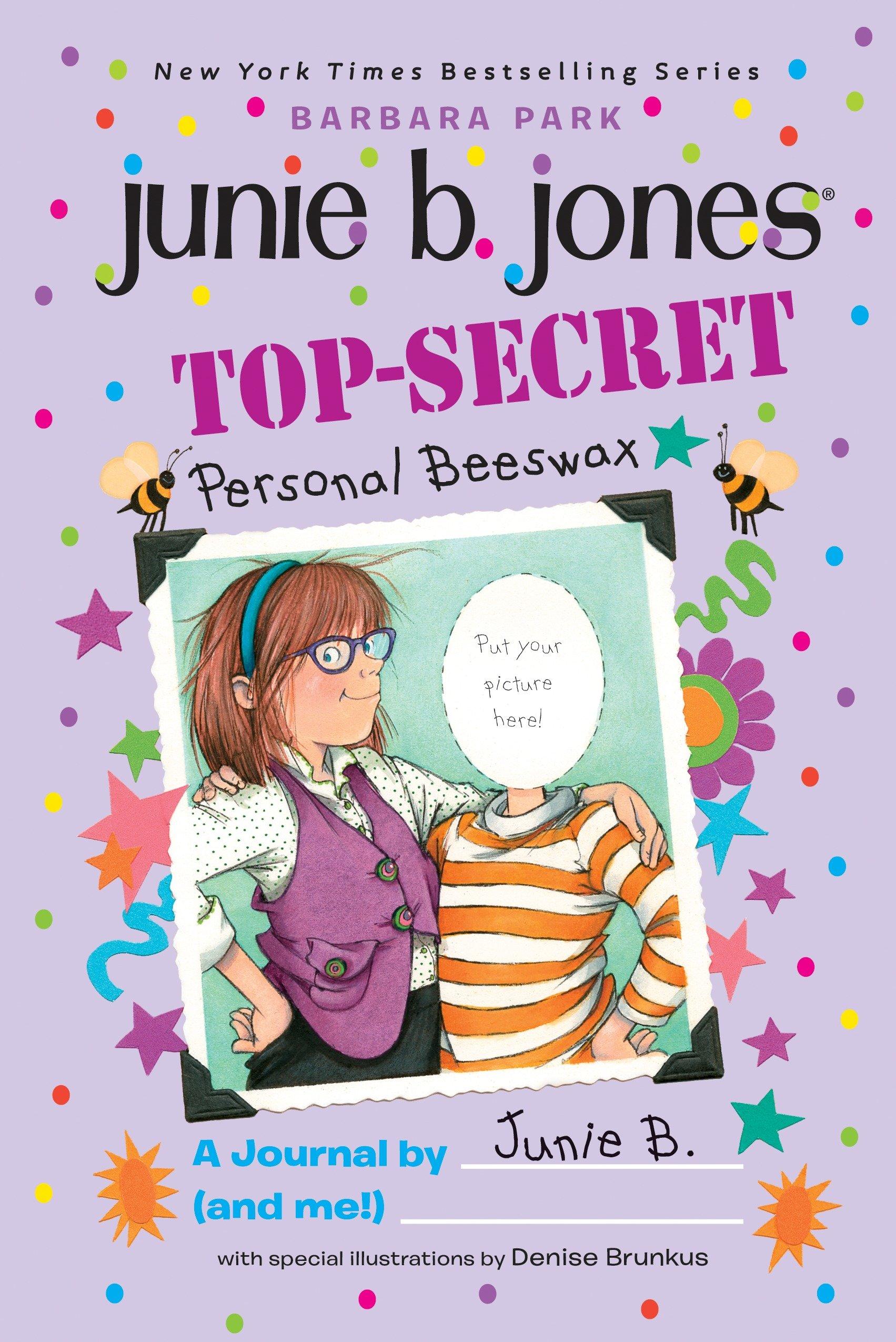 Vorderes Coverbild Top-Secret, Personal Beeswax: A Journal by Junie B. (and Me!)
