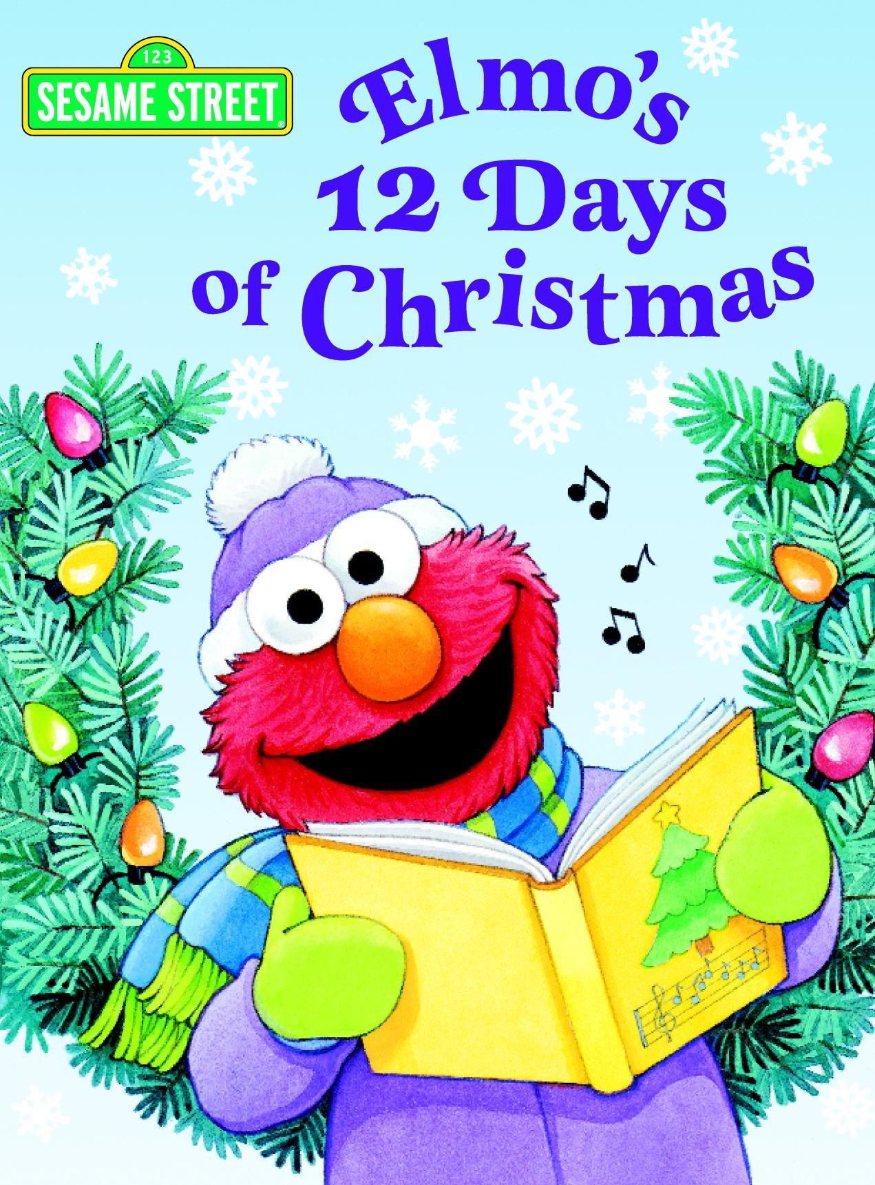 Vorderes Coverbild Elmo's 12 Days of Christmas (Sesame Street)