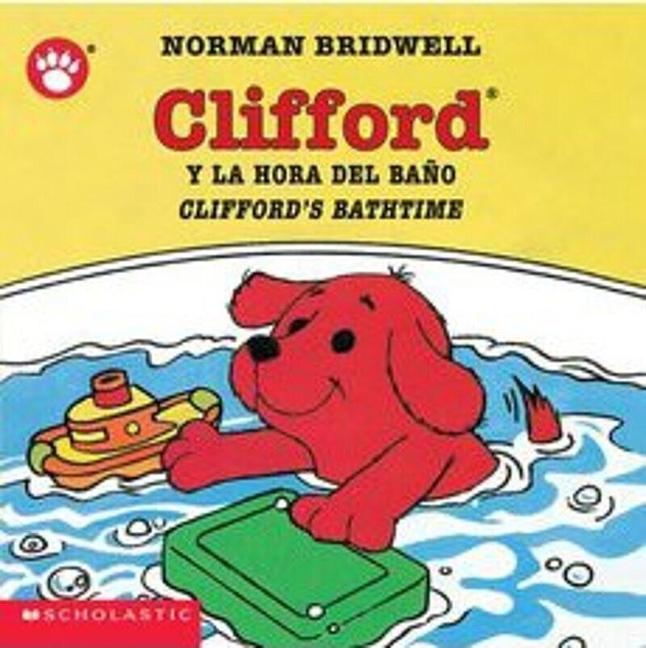 Vorderes Coverbild Clifford y la Hora del Bano/Clifford's Bathtime