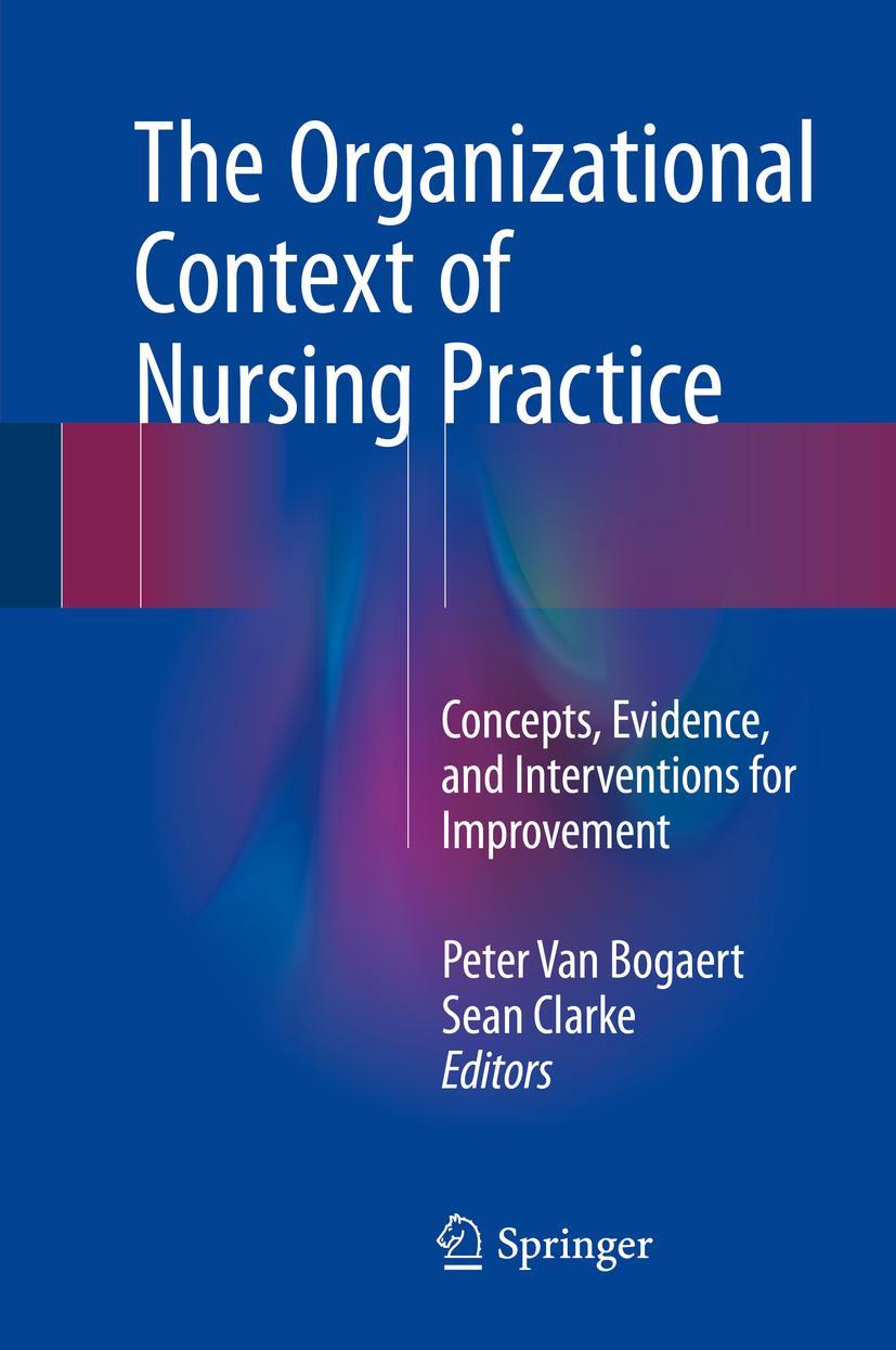 Vorderes Coverbild The Organizational Context of Nursing Practice