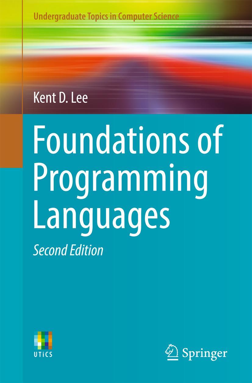 Vorderes Coverbild Foundations of Programming Languages
