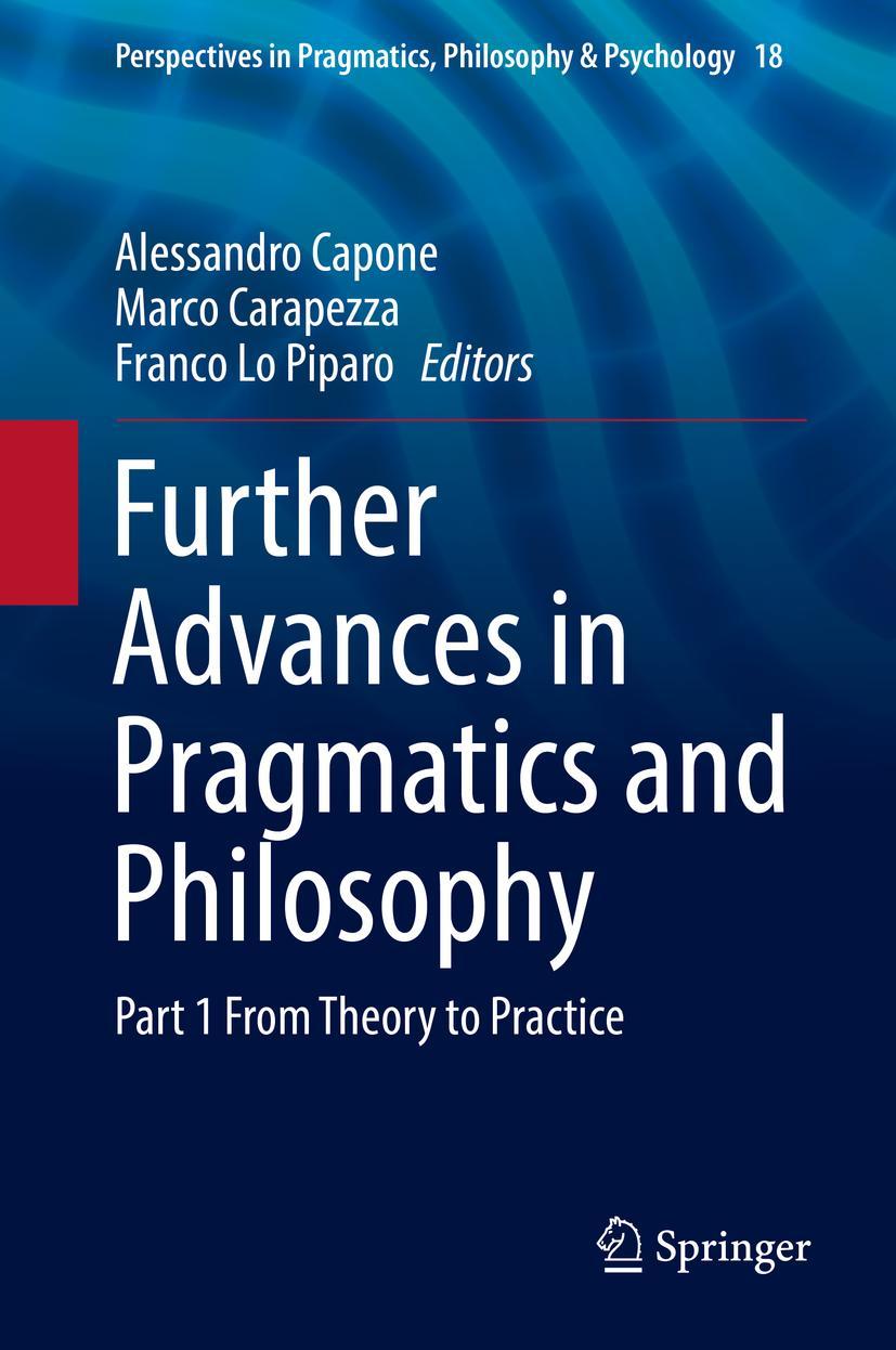 Vorderes Coverbild Further Advances in Pragmatics and Philosophy