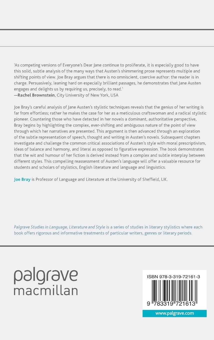 Rückseitencover The Language of Jane Austen