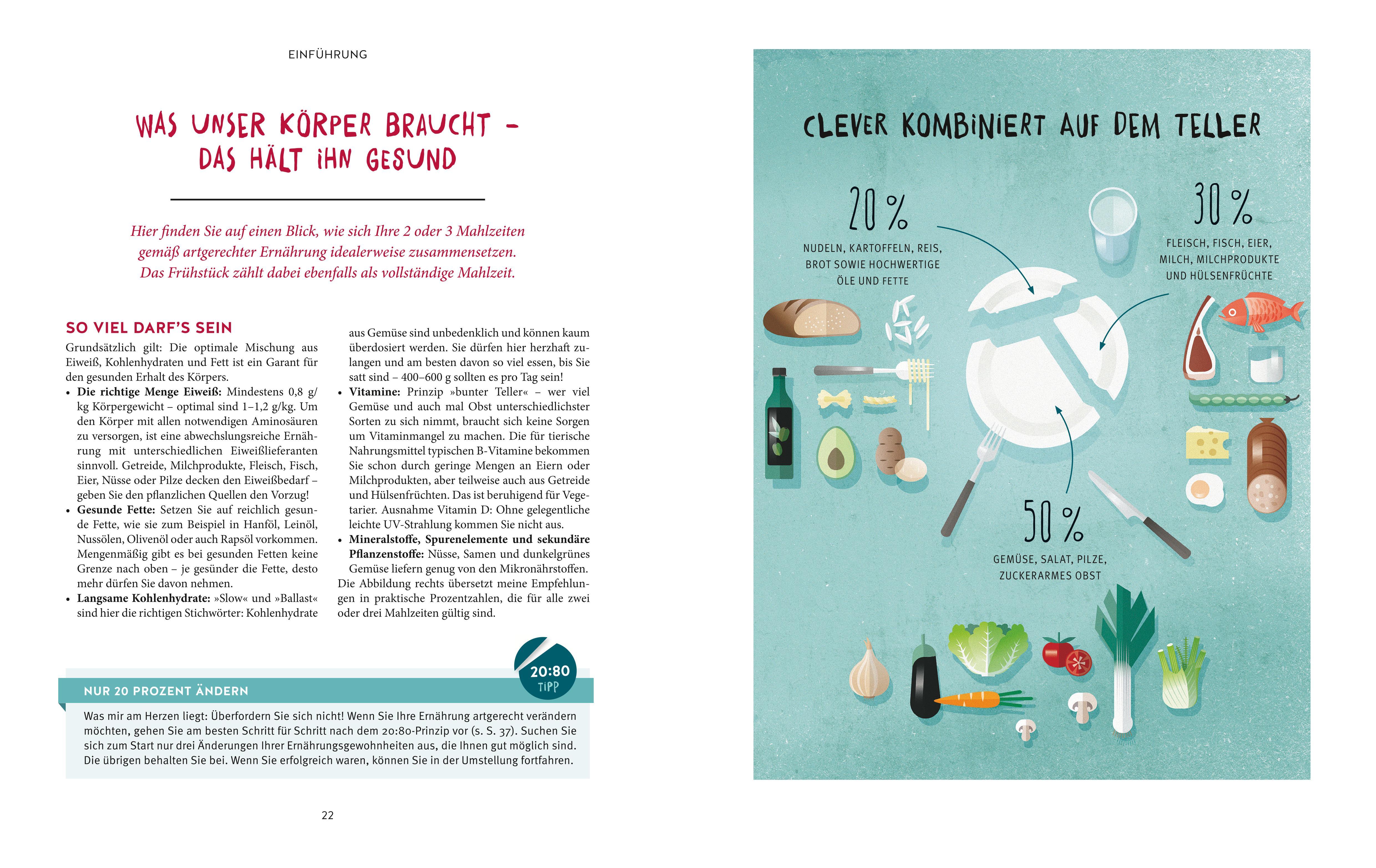 Beispielinhalt (Bild) Iss dich gesund