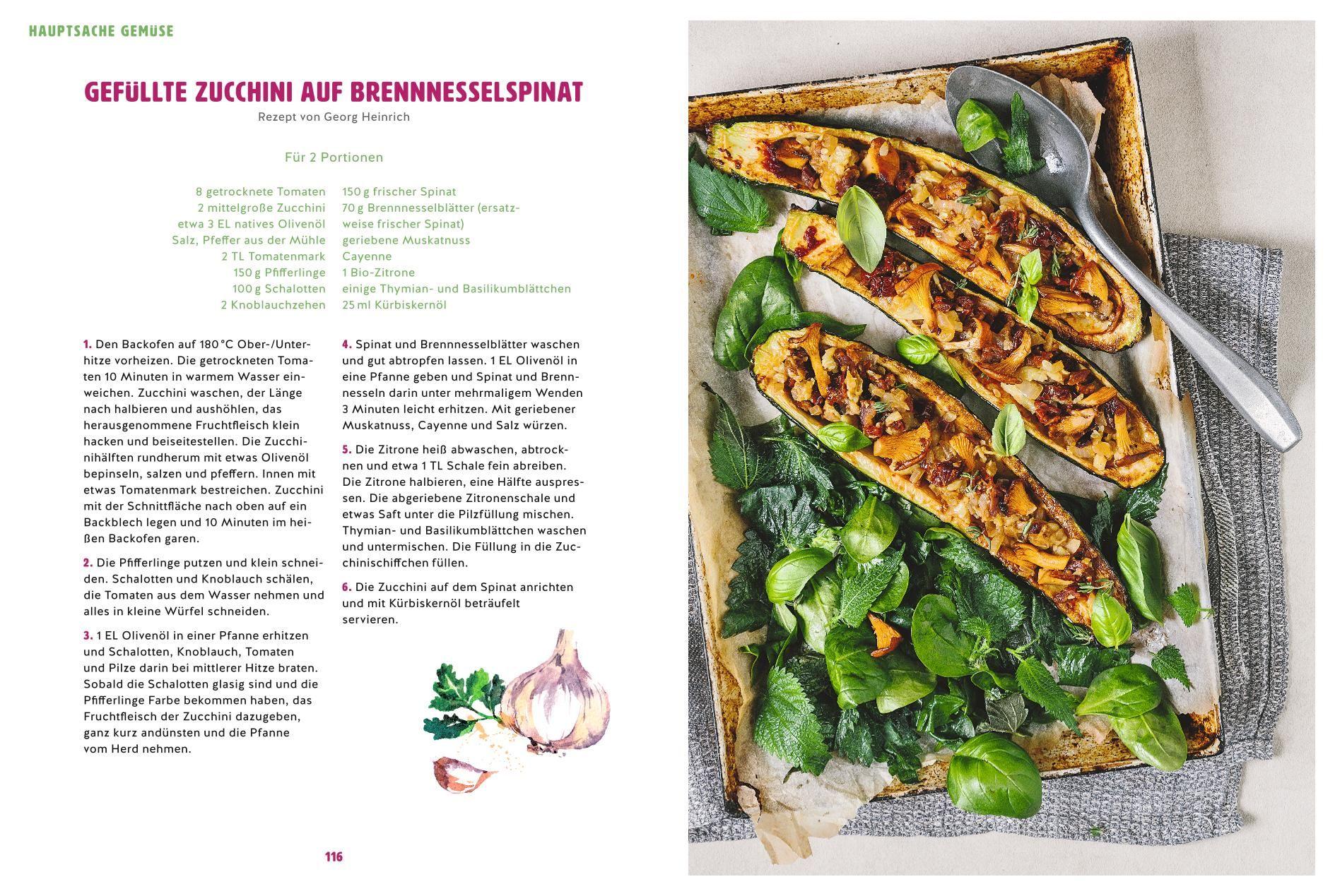 Beispielinhalt (Bild) Die Peace Food Keto-Kur