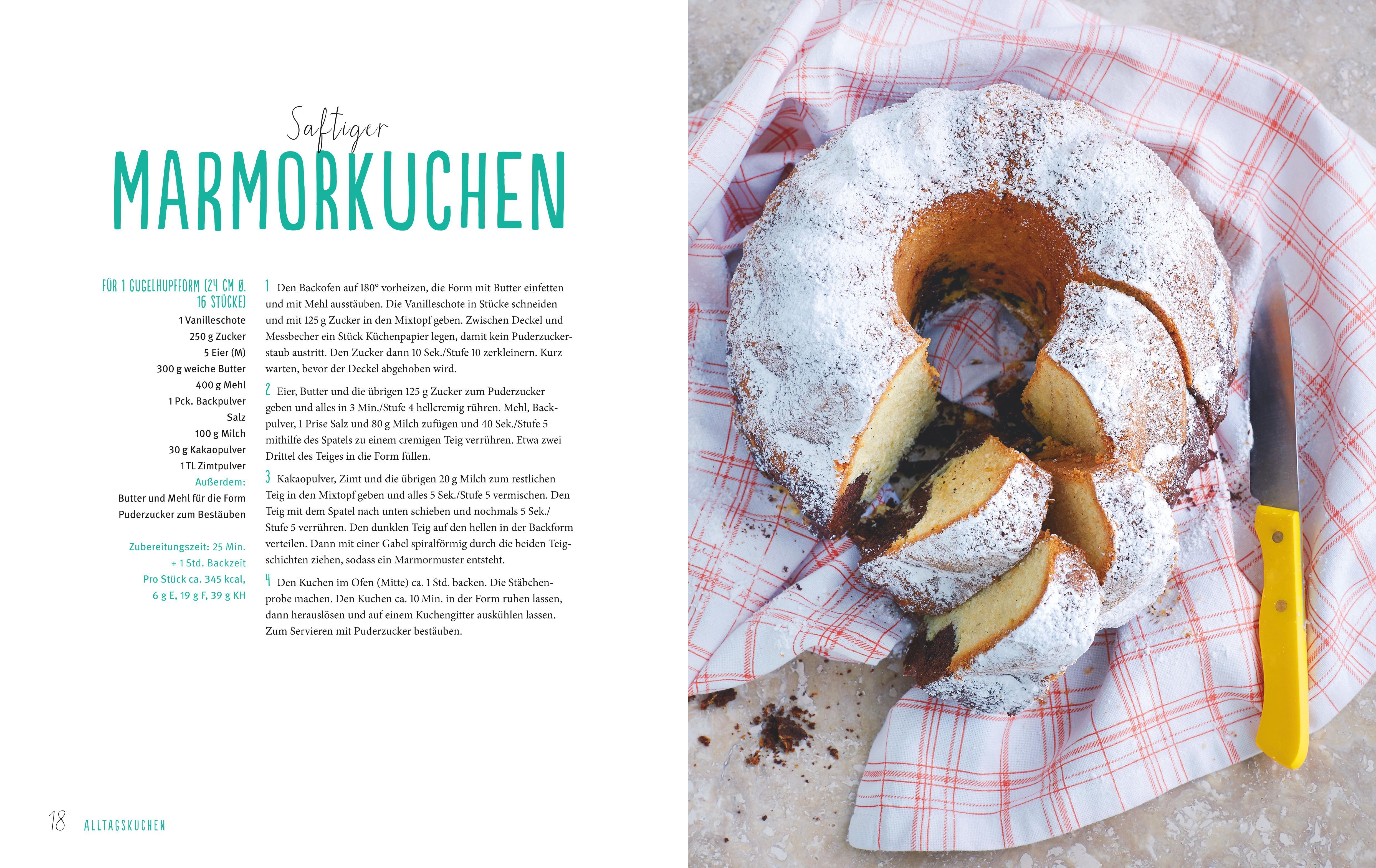 Beispielinhalt (Bild) Mix & Fertig Backvergnügen